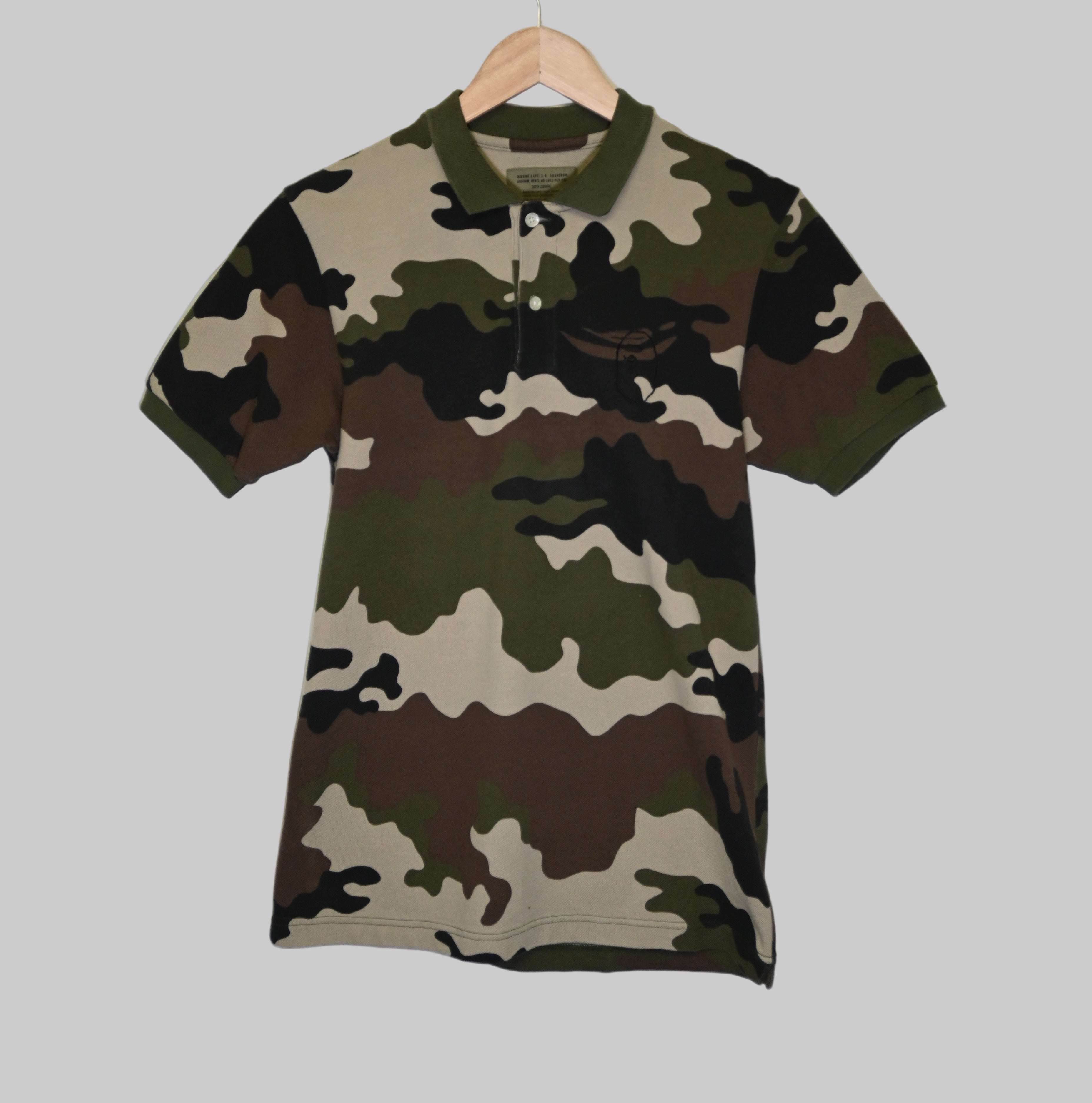 Bape Camo Polo Shirt