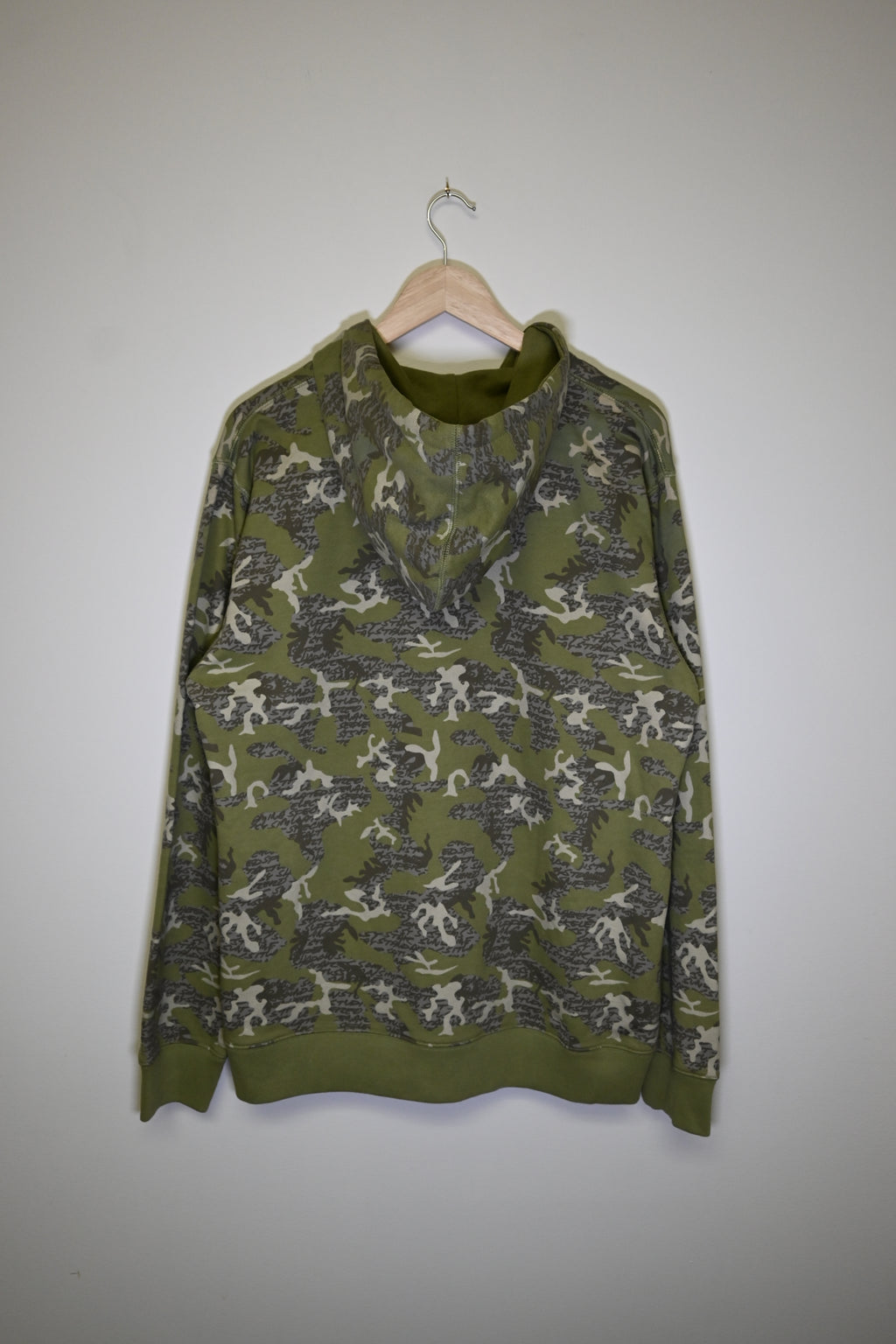 Stussy Full Print Camo Zip Up