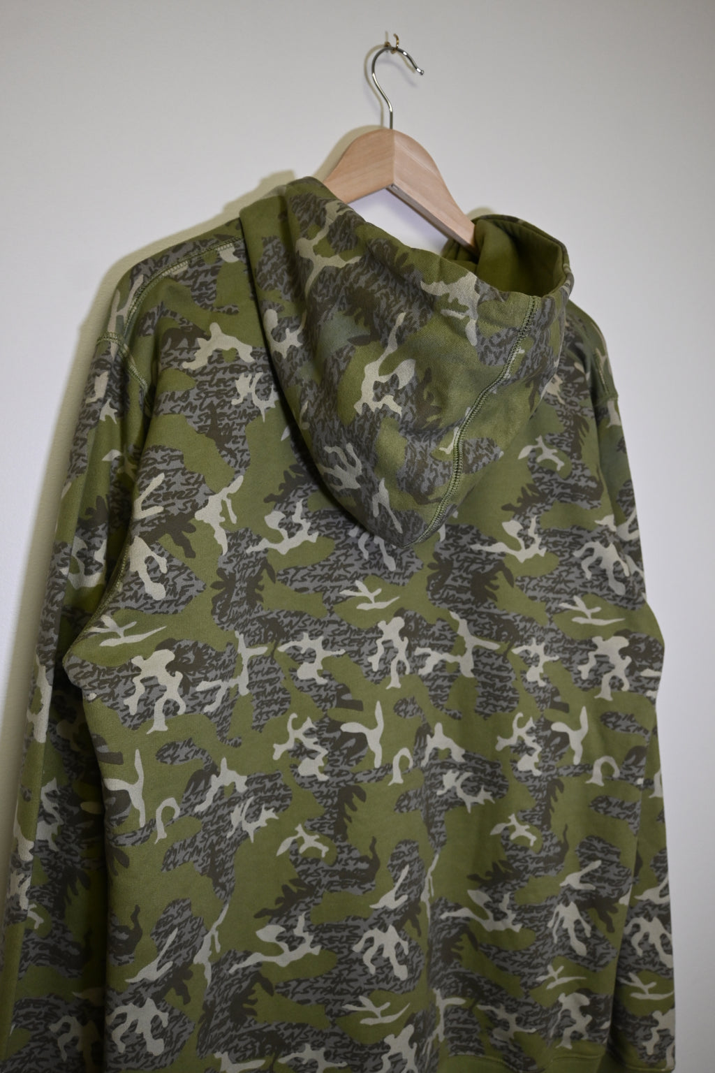Stussy Full Print Camo Zip Up