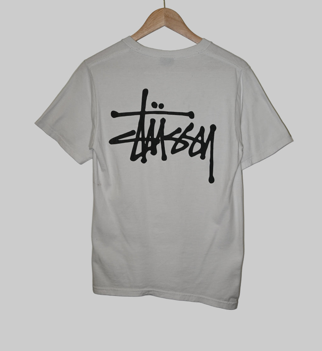 Vintage Stussy White Shirt