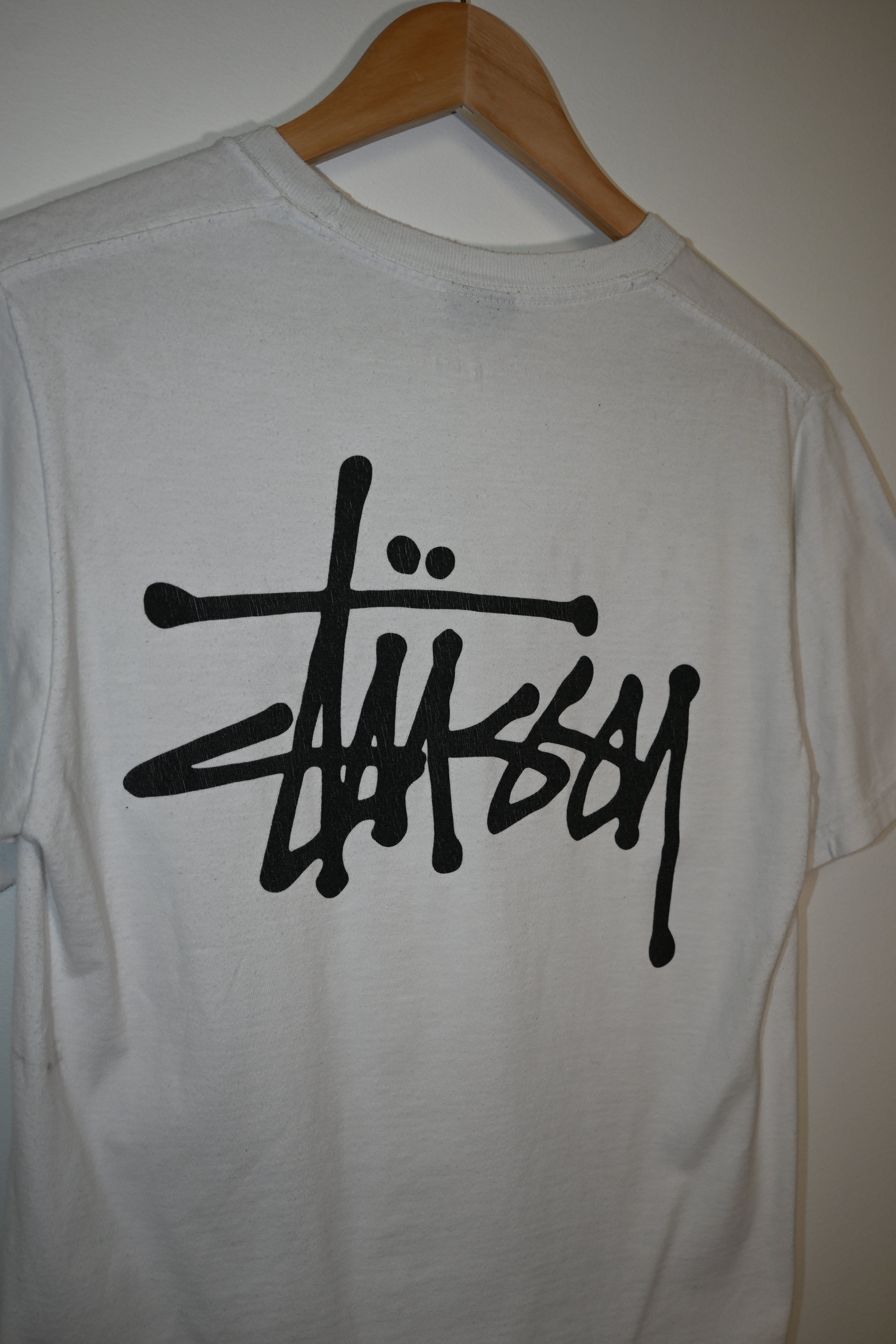 Vintage Stussy White Shirt