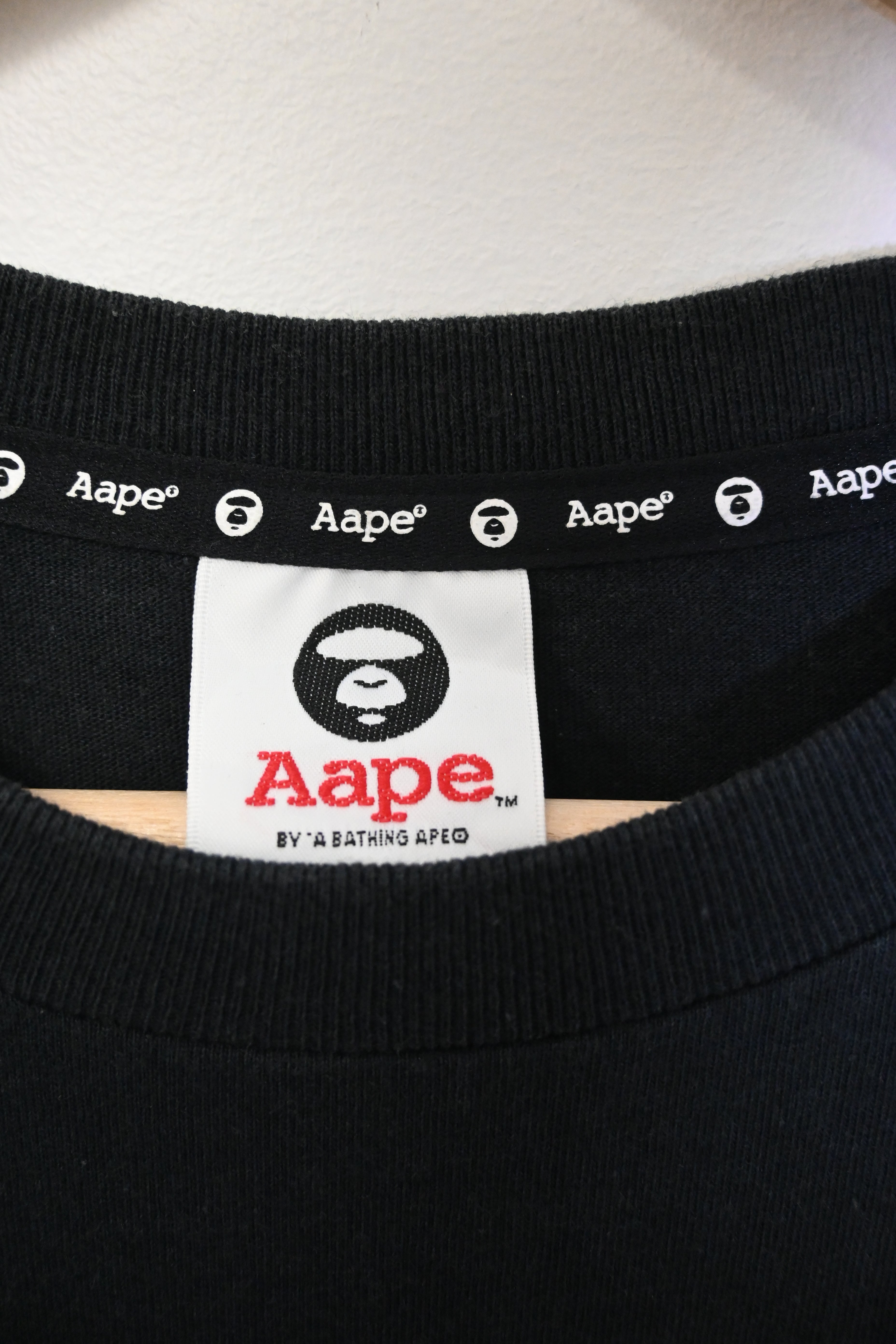 Wmns Aape Pink Logo Tee