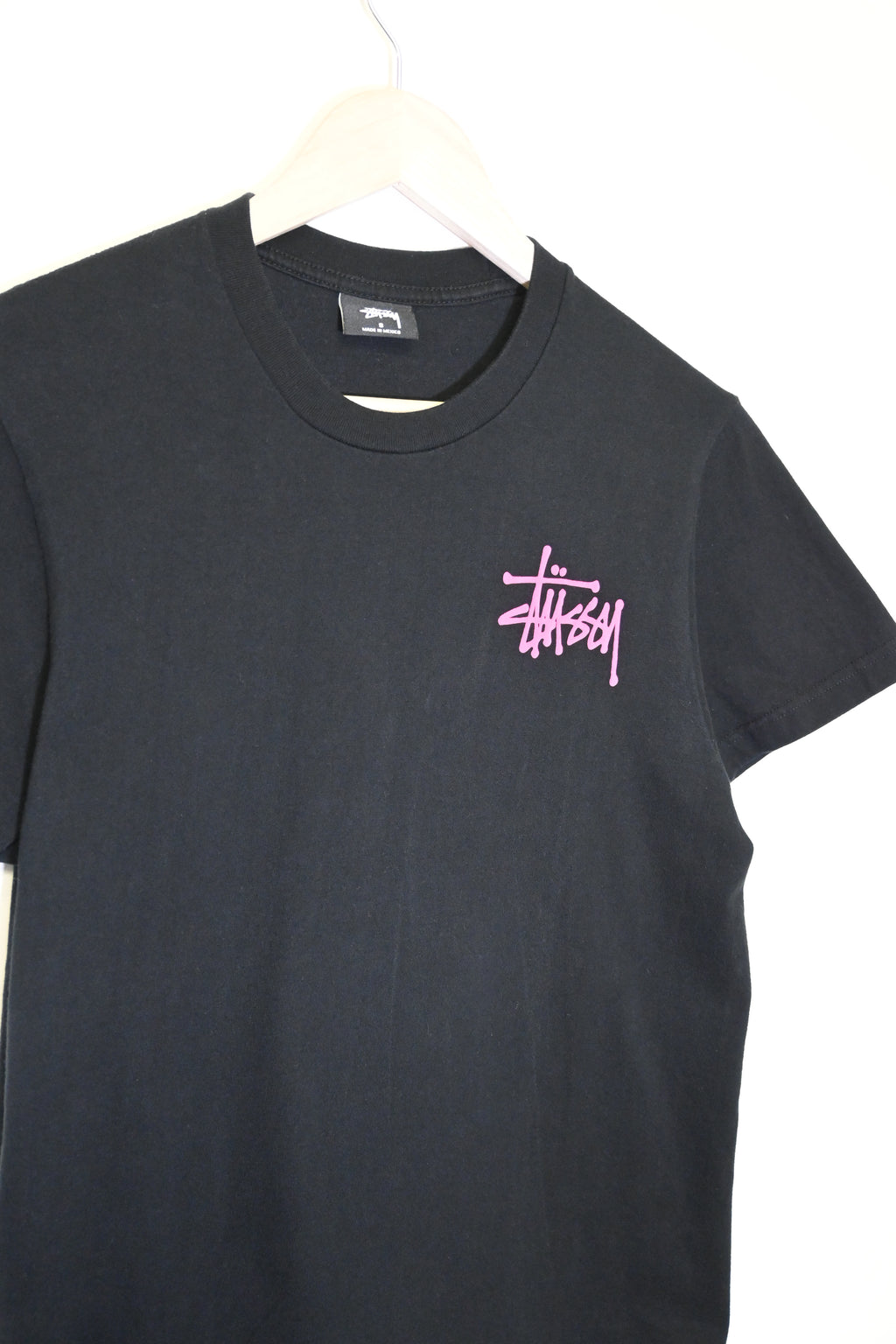Stussy Black/Pink Tee