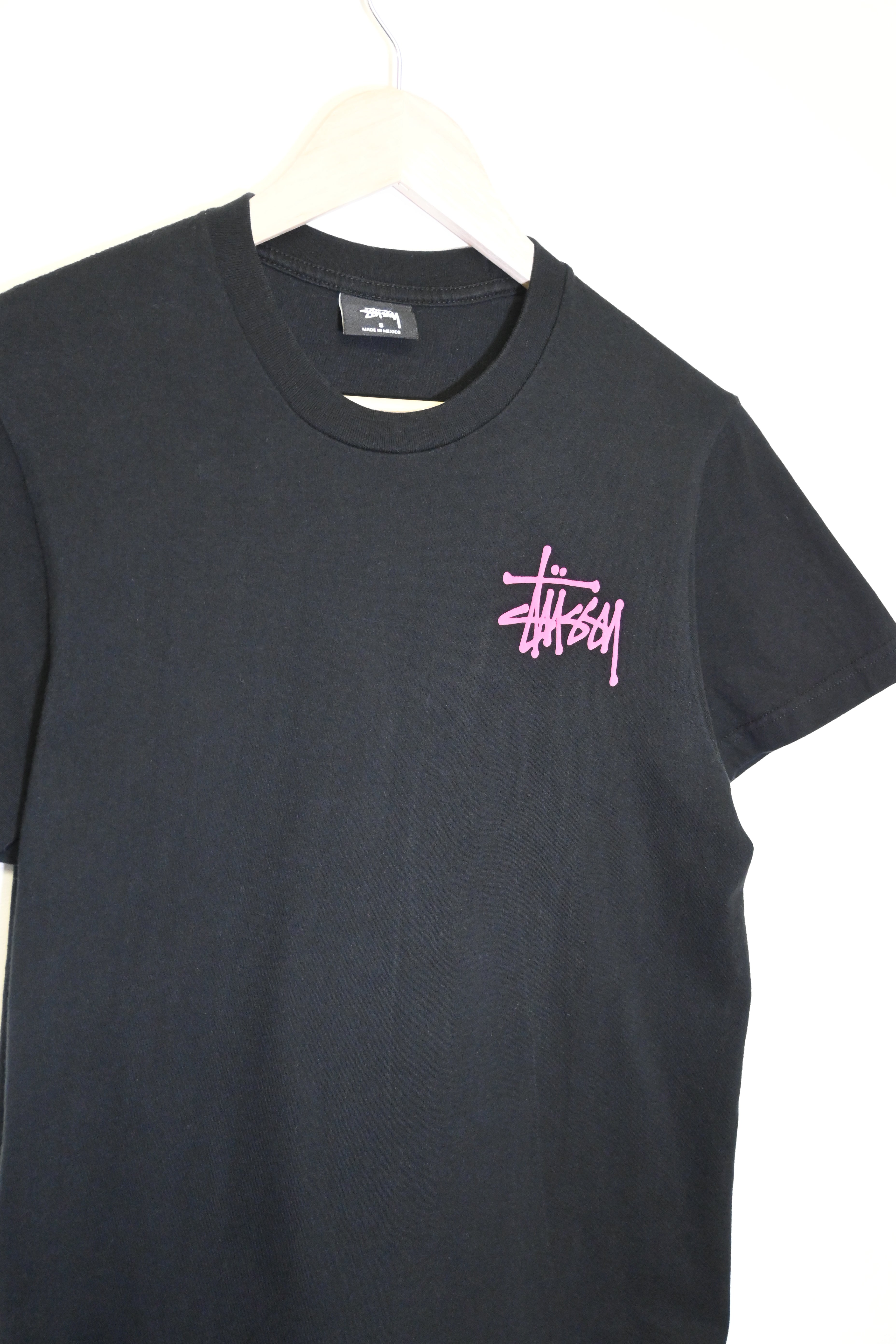 Stussy Black/Pink Tee