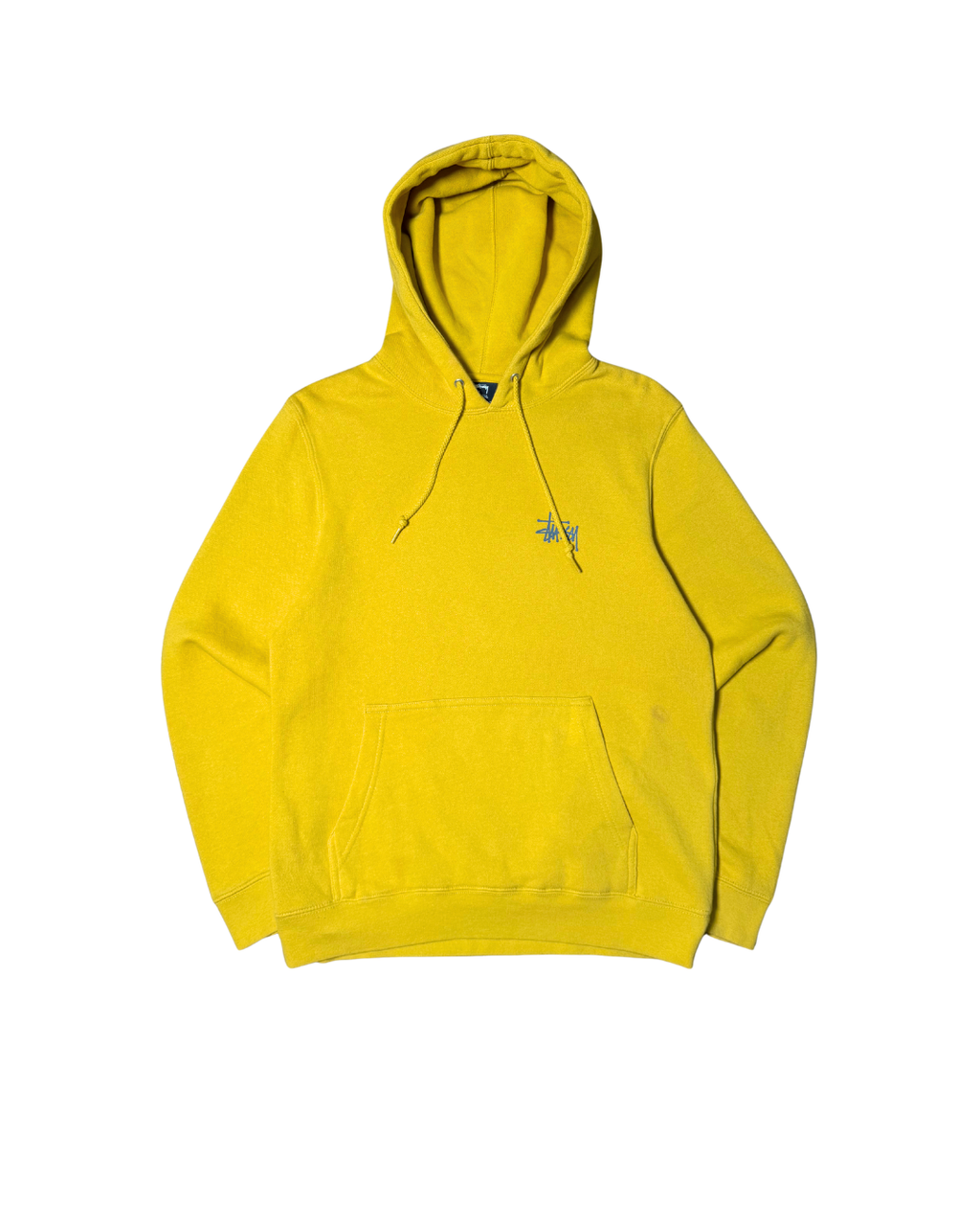 Stussy Yellow Basic Hoodie
