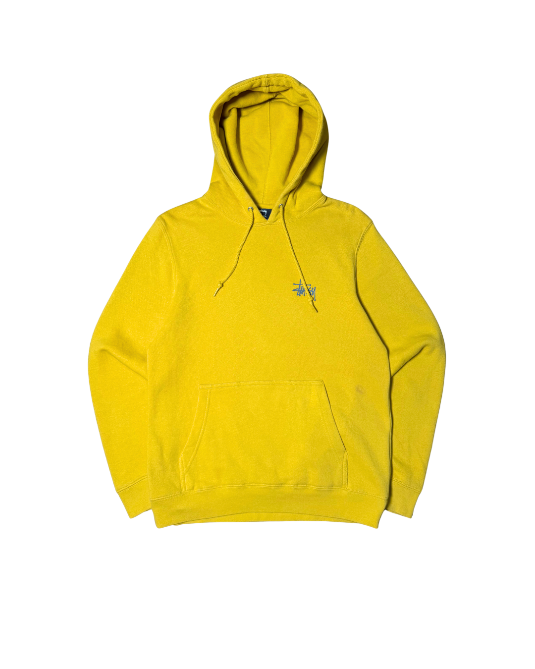 Stussy Yellow Basic Hoodie