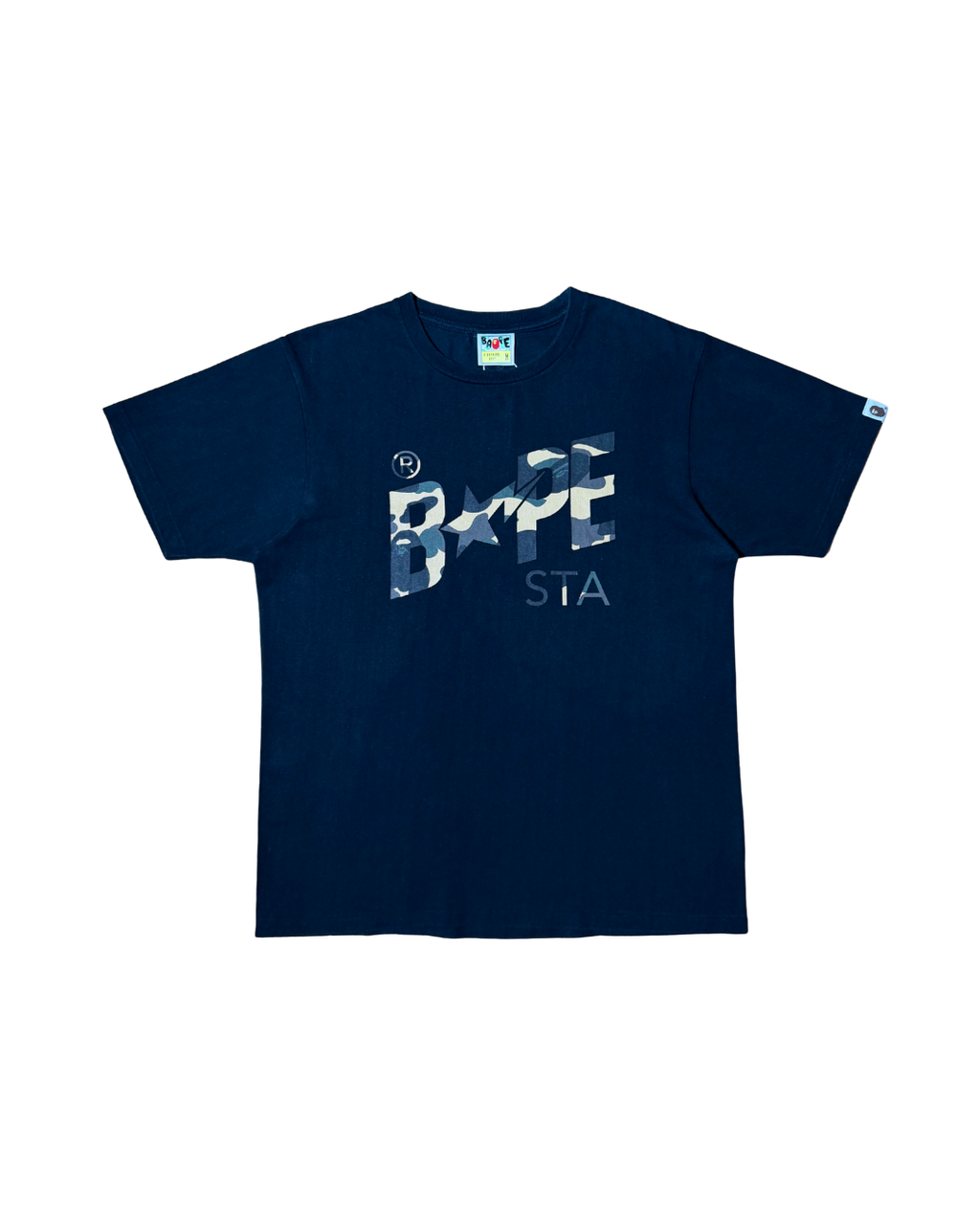 BAPE Sta Camo Logo Tee
