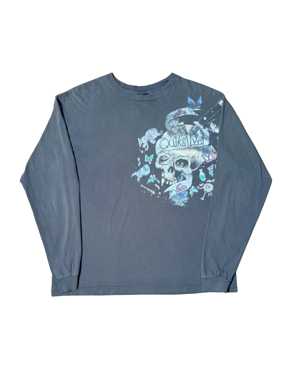 Quicksilver Skull Longsleeve