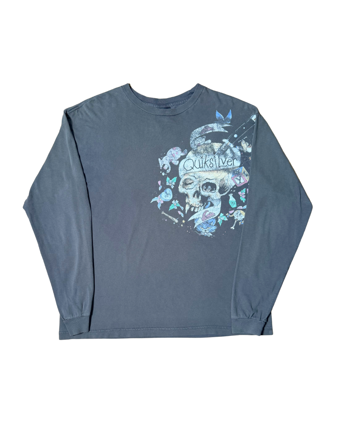 Quicksilver Skull Longsleeve