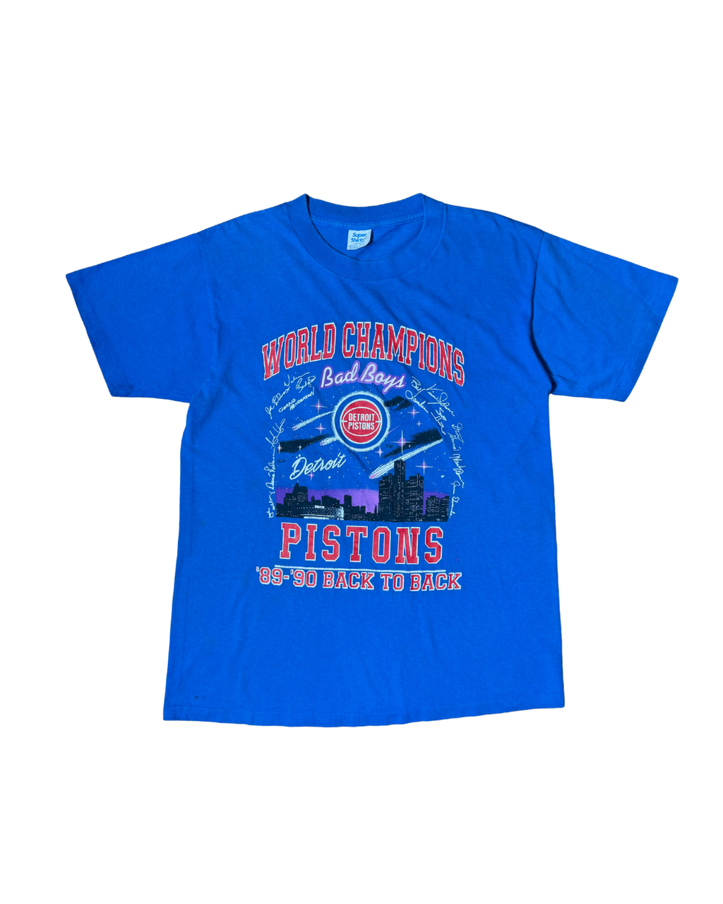 Vintage Detroit Piston "Bad Boys" Championship Tee