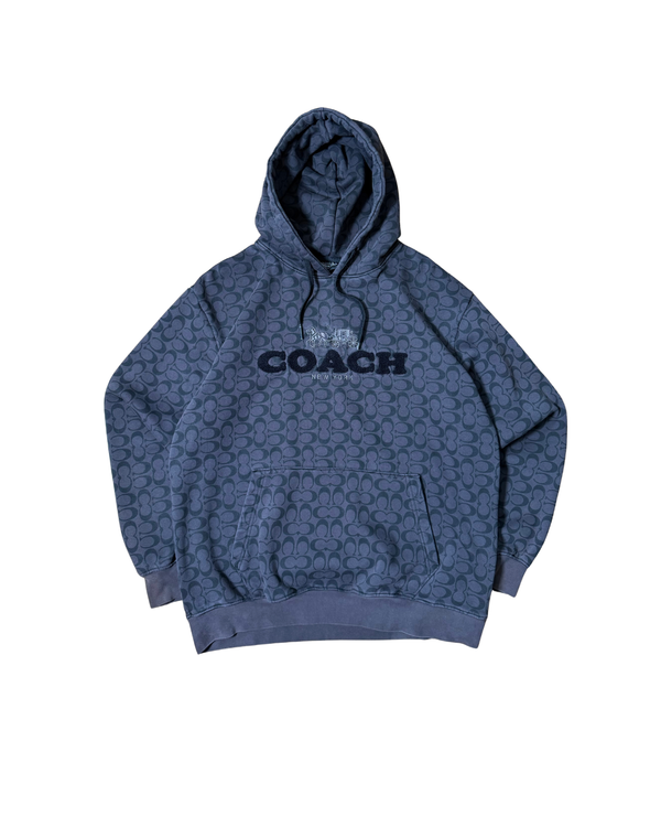 COACH Embroidered Hoodie Jacket