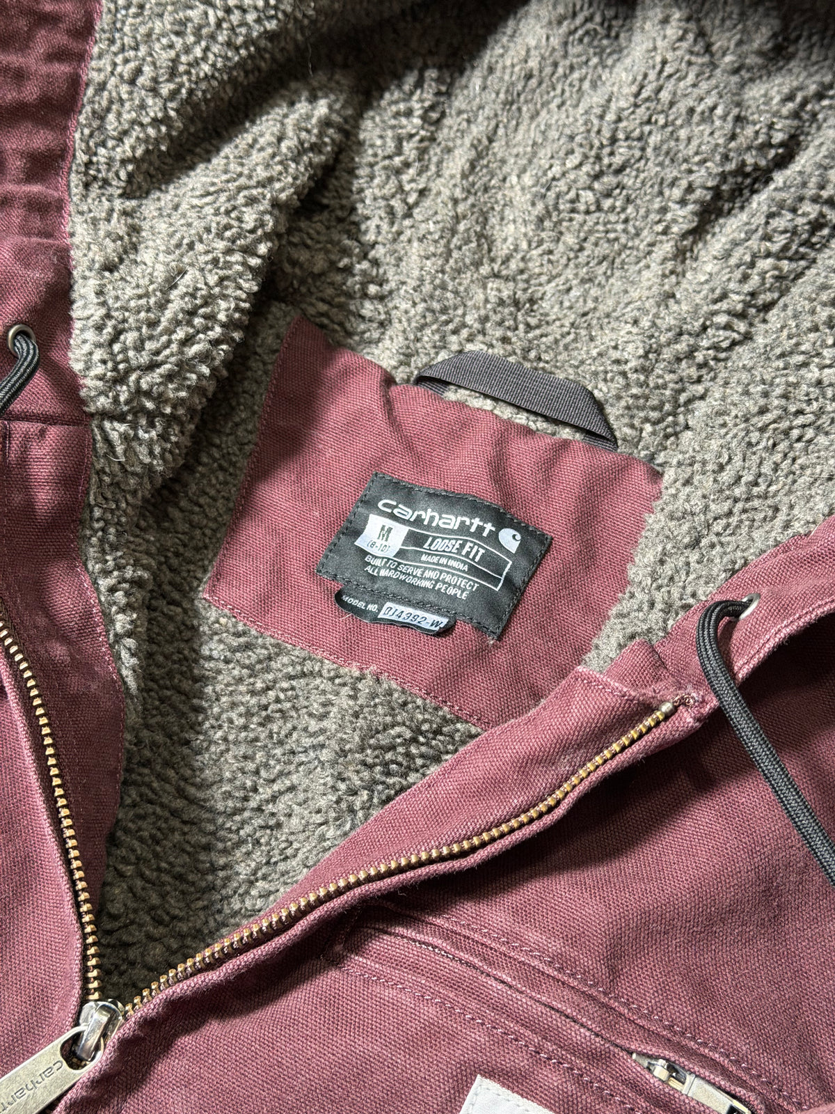 Carhartt Fleeced Lined Hooded Jacket (Wmns)