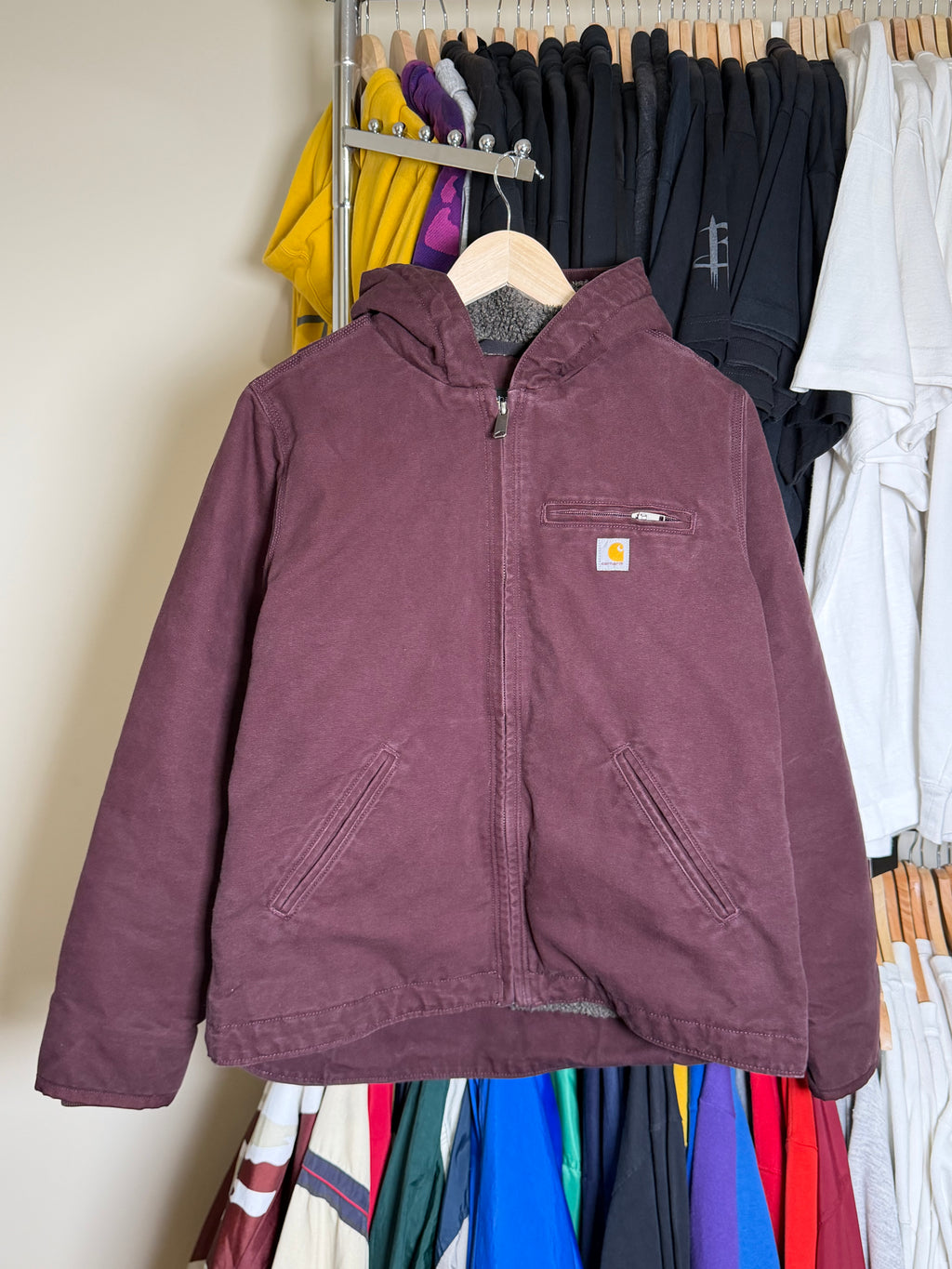 Carhartt Fleeced Lined Hooded Jacket (Wmns)