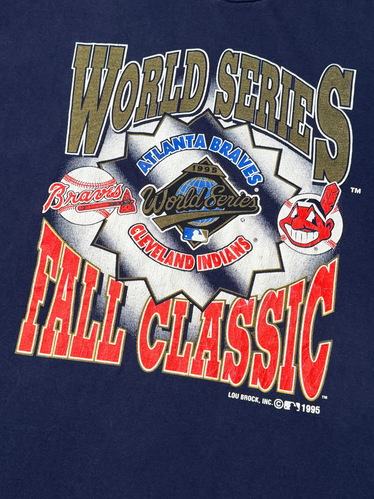 Vintage 1995 MLB World Series Baseball Tshirt