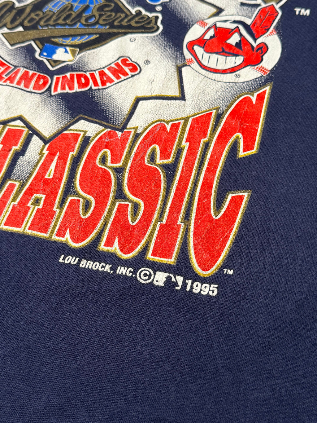 Vintage 1995 MLB World Series Baseball Tshirt