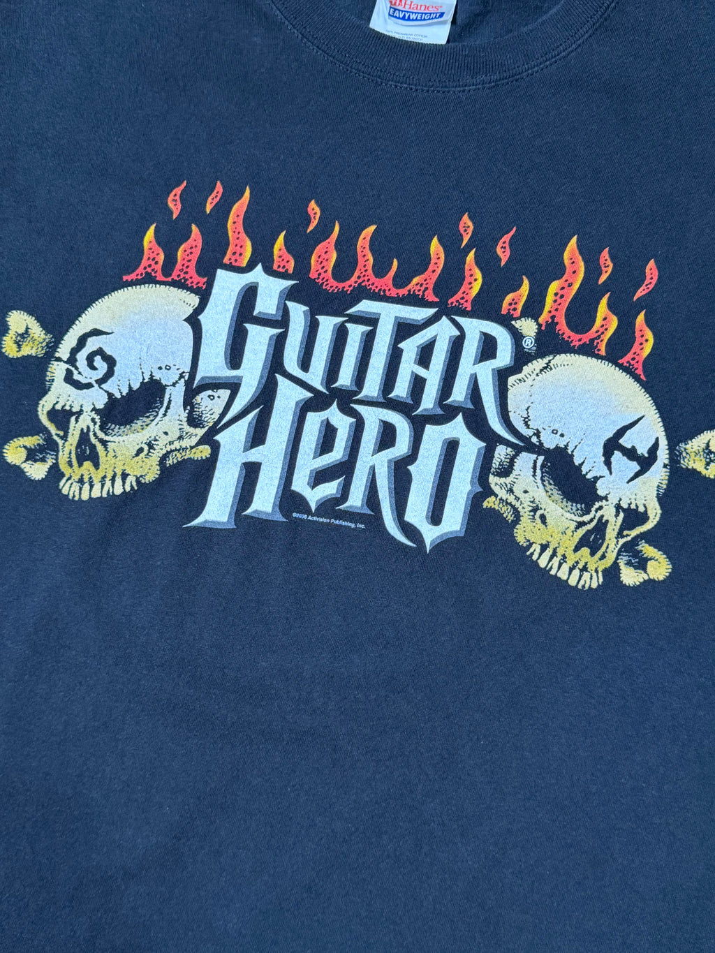 Vintage 2008 GUITAR HERO Video Game Tee
