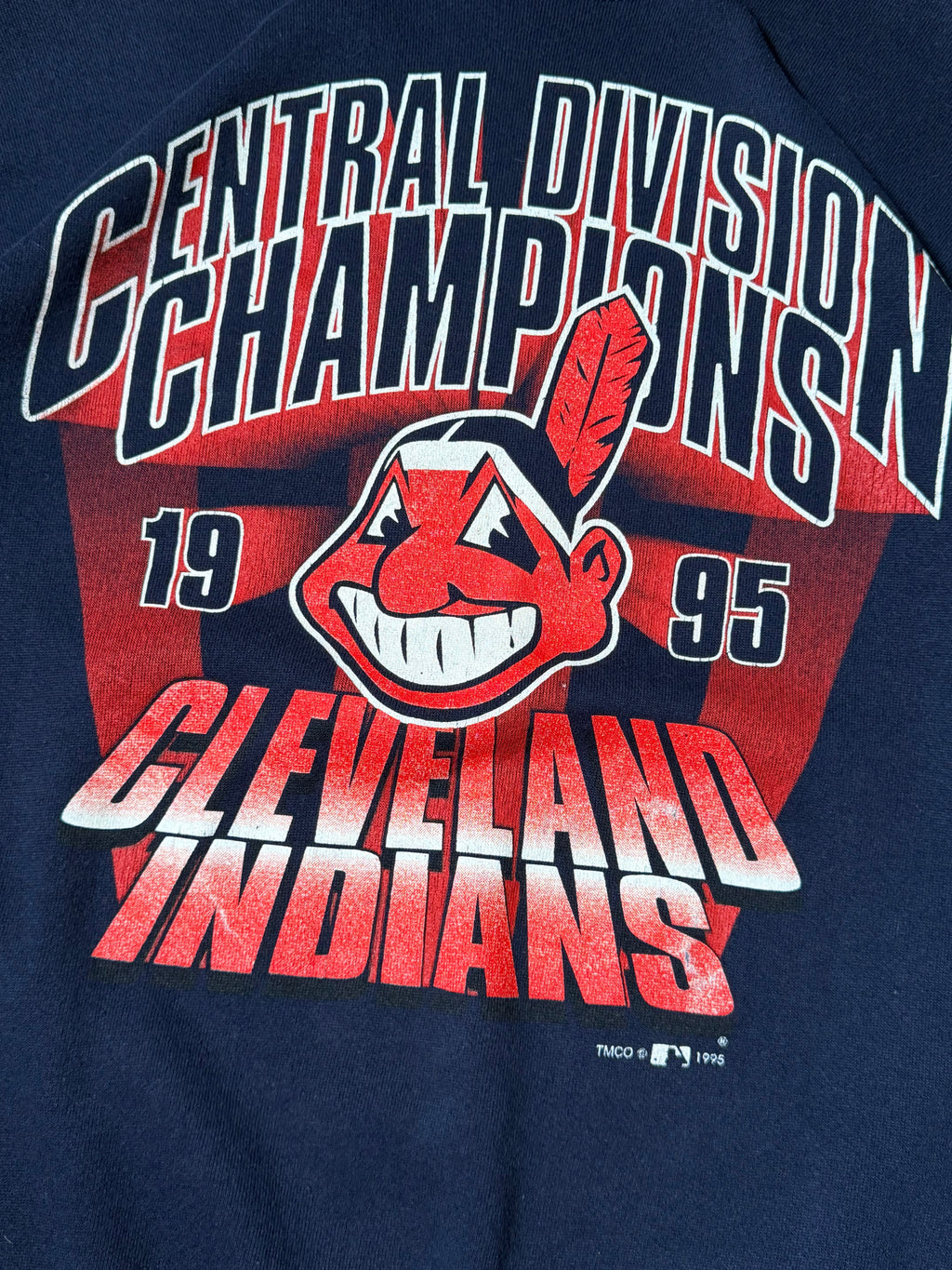 Vintage 90's MLB Cleveland Indians Sweater