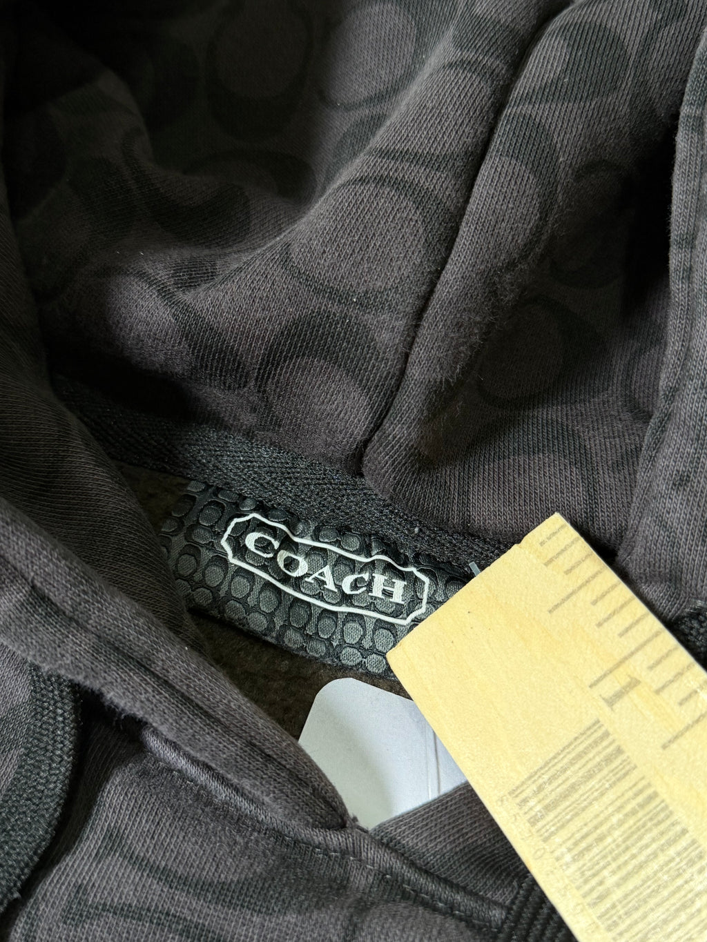 COACH Embroidered Hoodie Jacket
