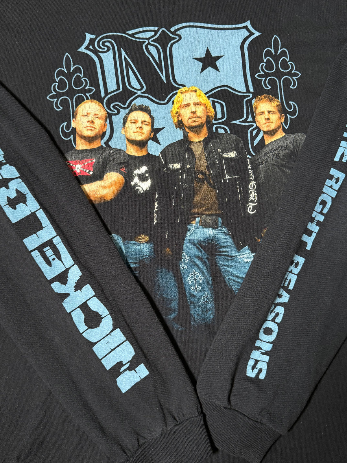Vintage 2007 Nickelback All The Right Reasons Tour Longsleeve