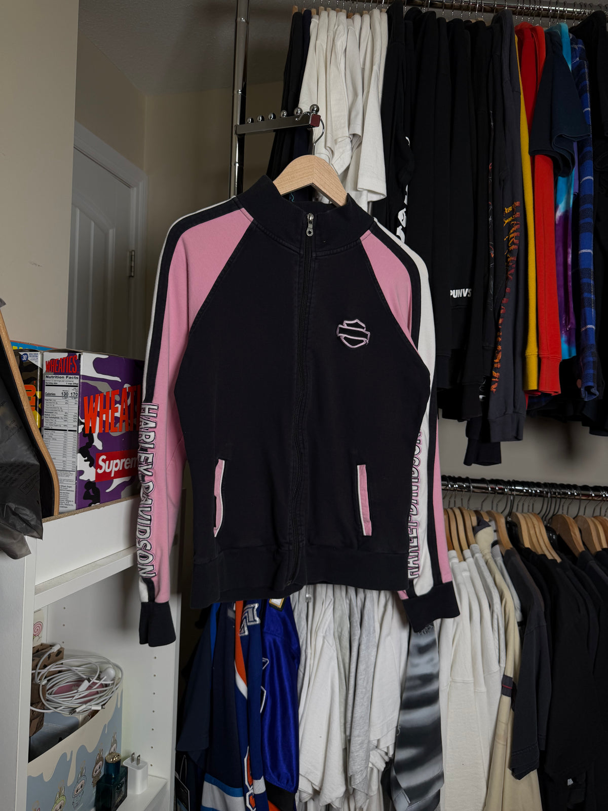 Vintage Harley Davidson Full Zip Jacket