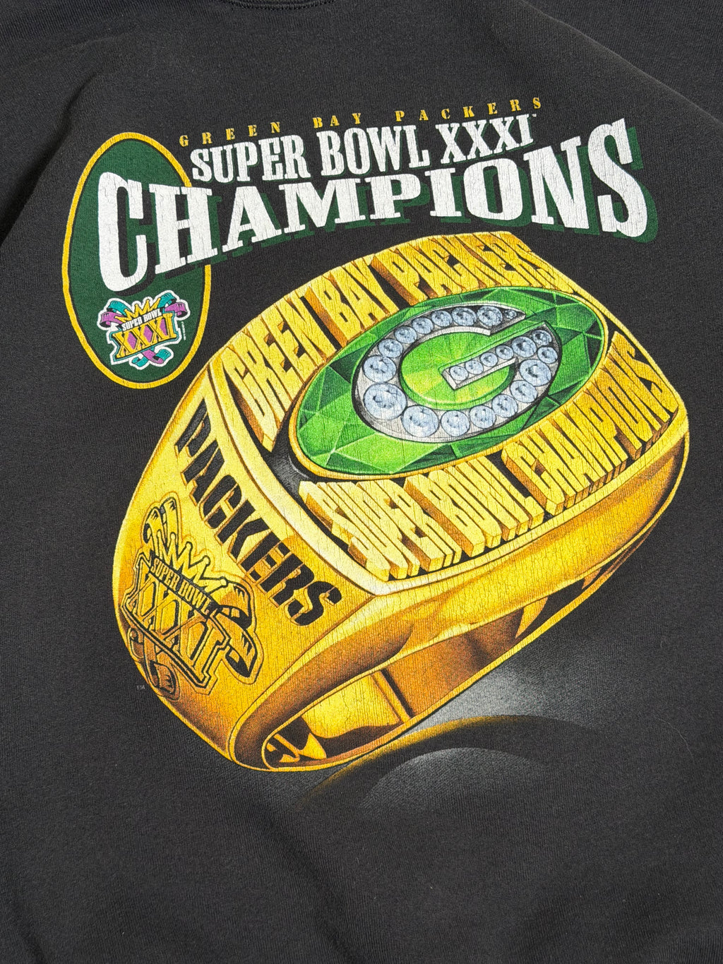 Vintage Green Bay Packets Super Bowl XXXI Champions