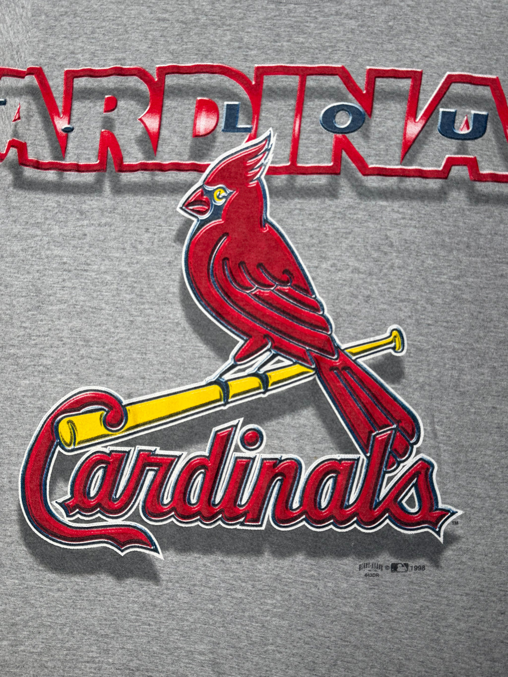 Vintage Cardinals MLB 1998 Big Logo T-shirt