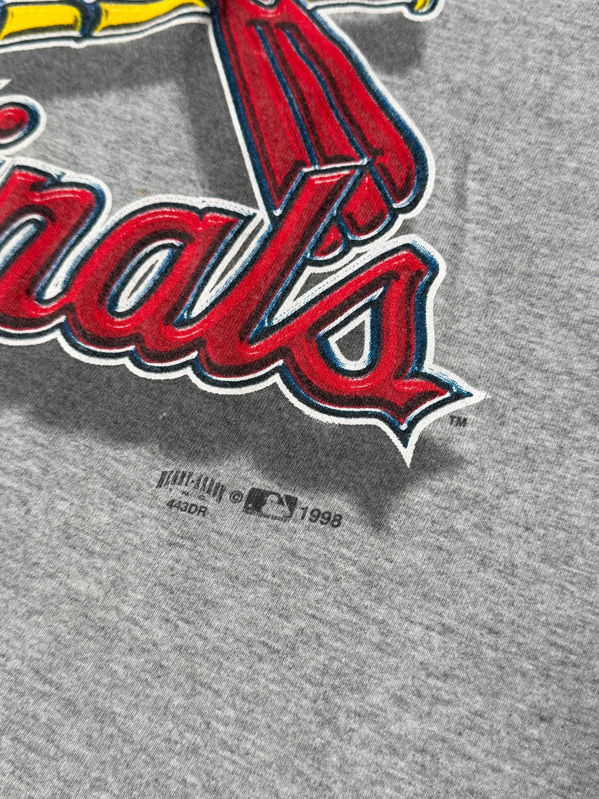 Vintage Cardinals MLB 1998 Big Logo T-shirt