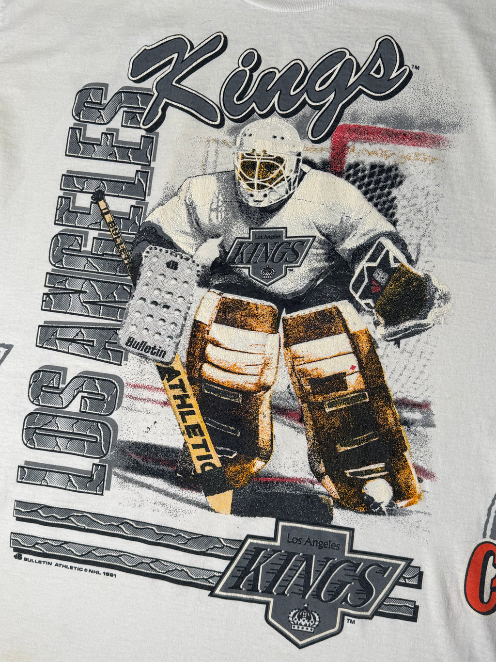 Vintage LA KINGS Bulletin AOP T-shirt