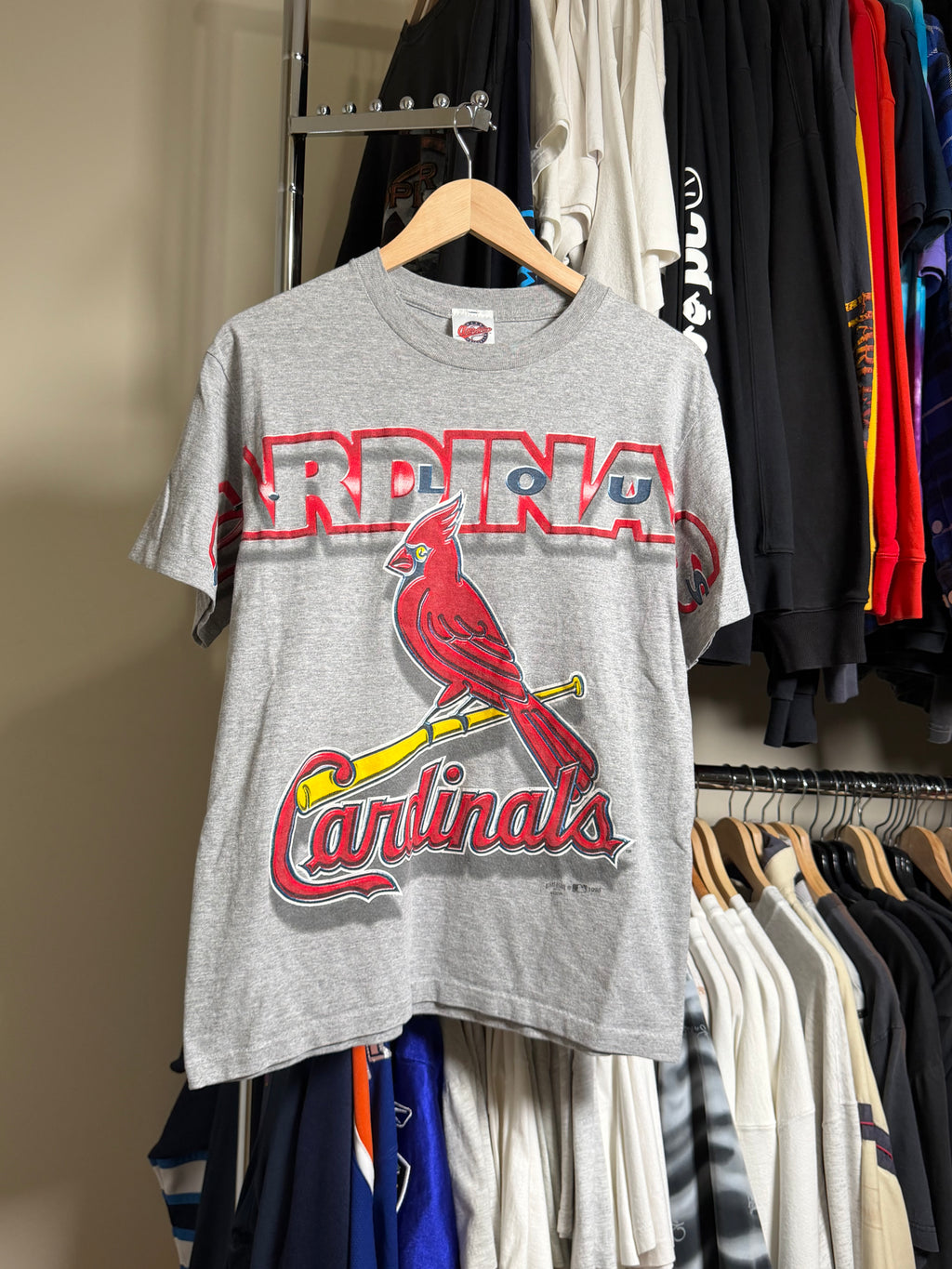 Vintage Cardinals MLB 1998 Big Logo T-shirt