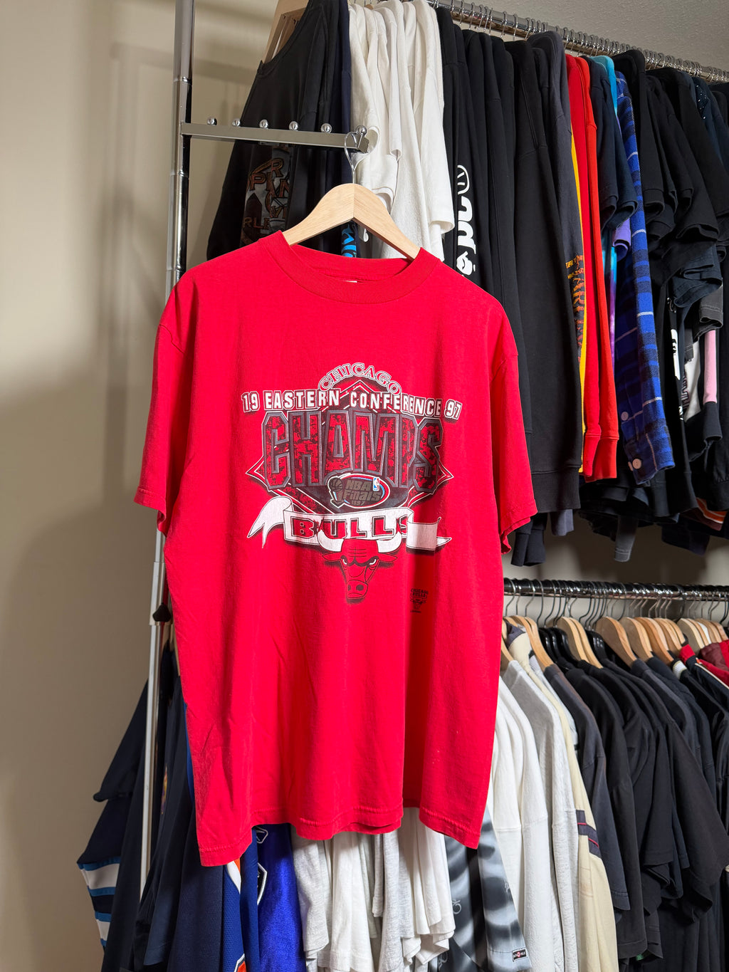Vintage Chicago Bulls 1997 NBA Championship T-shirt