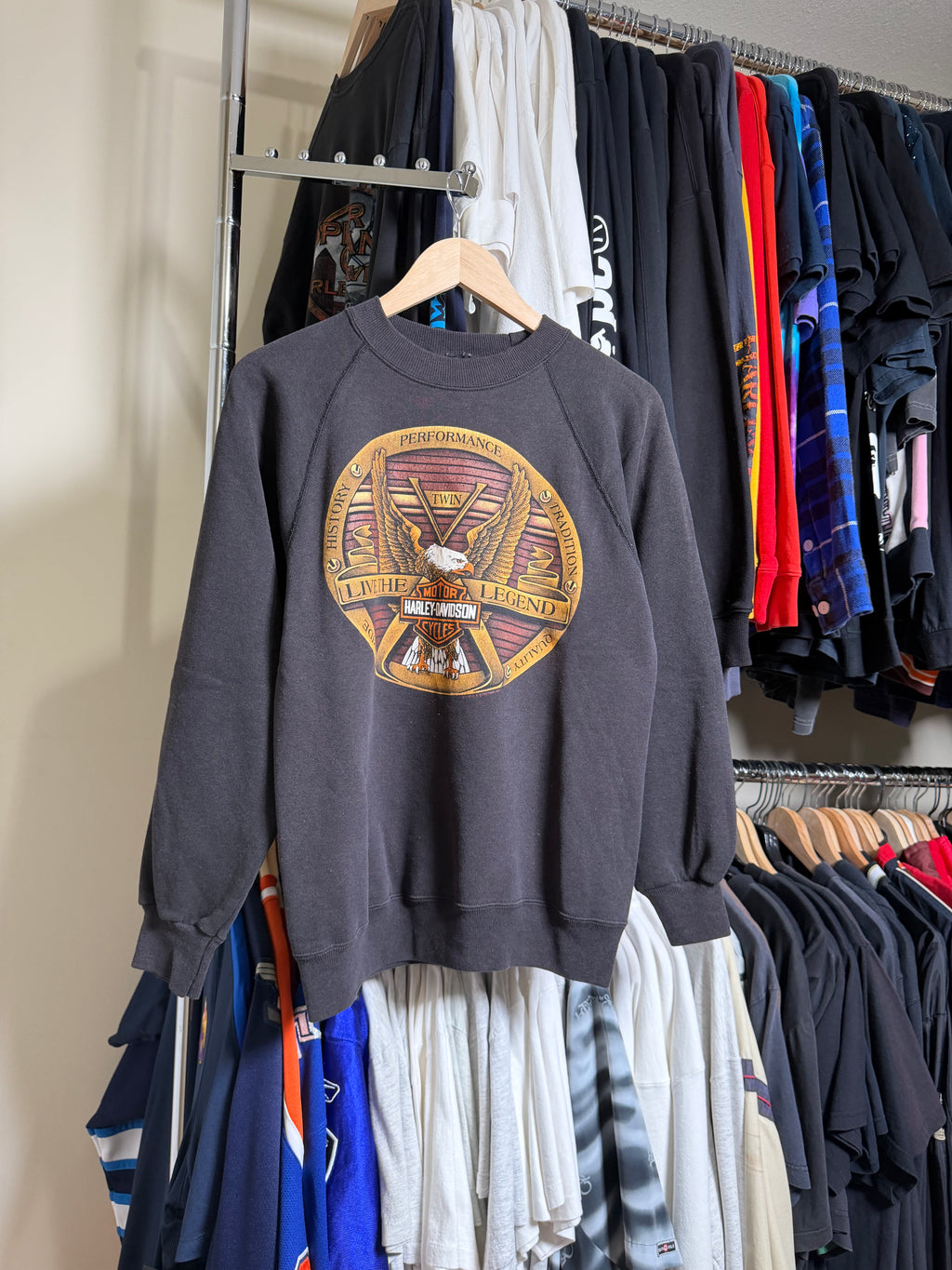 Vintage Harley Davidson 90’s Live The Legend Sweater