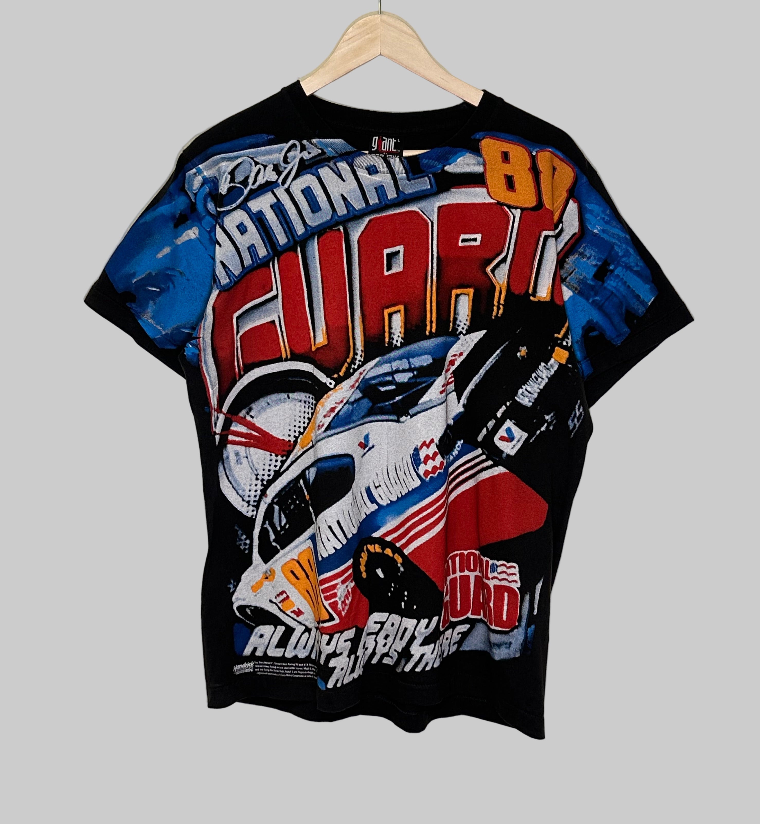 Vintage Nascar National Guard Tee