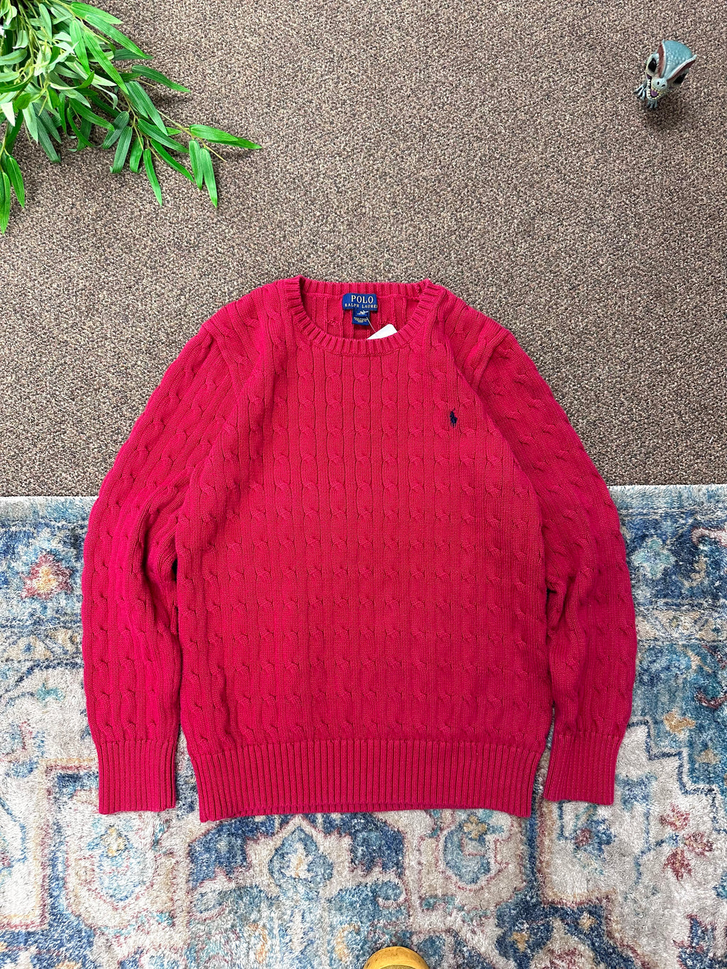 Vintage Polo Knit Sweater