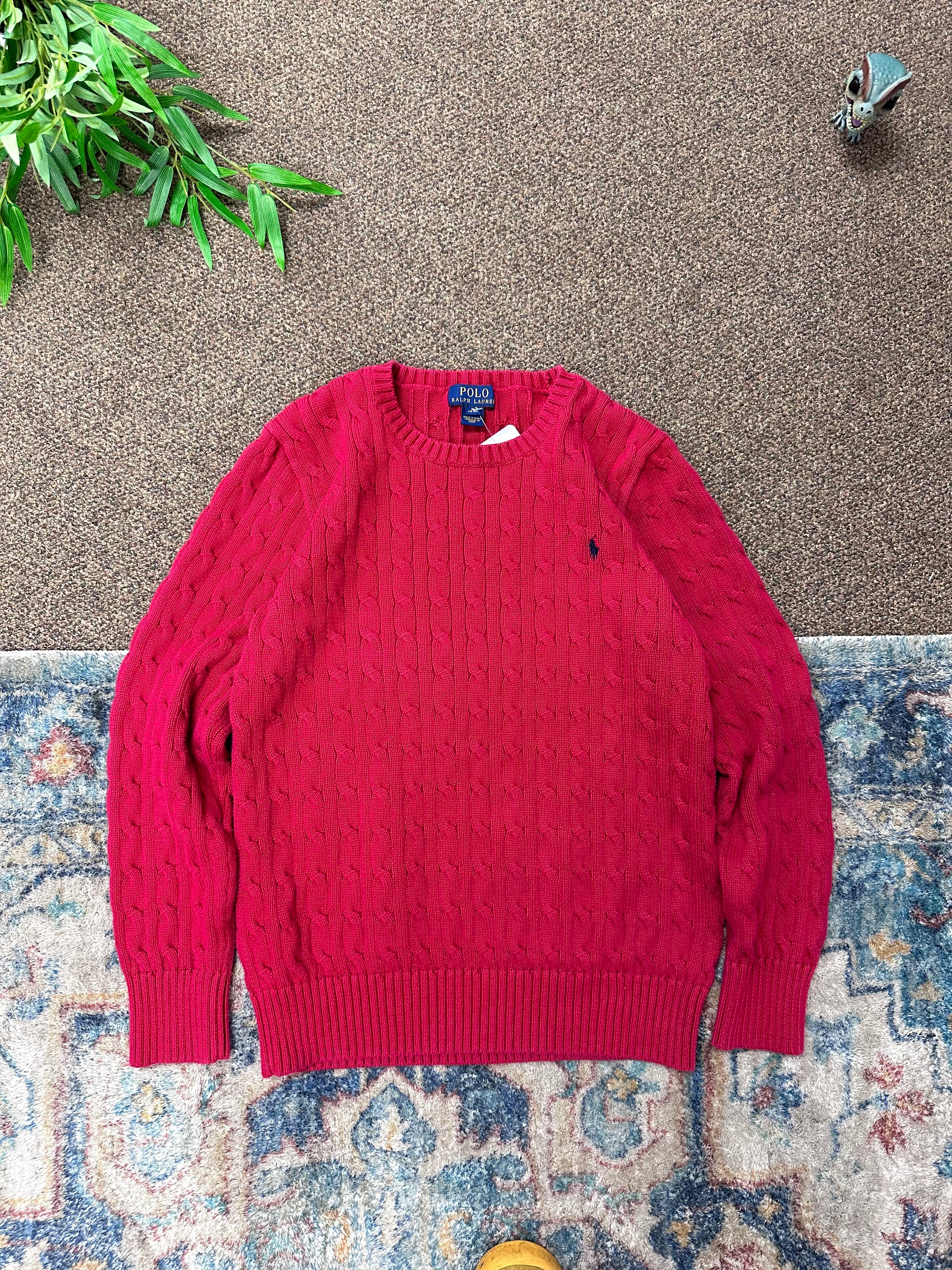 Vintage Polo Knit Sweater