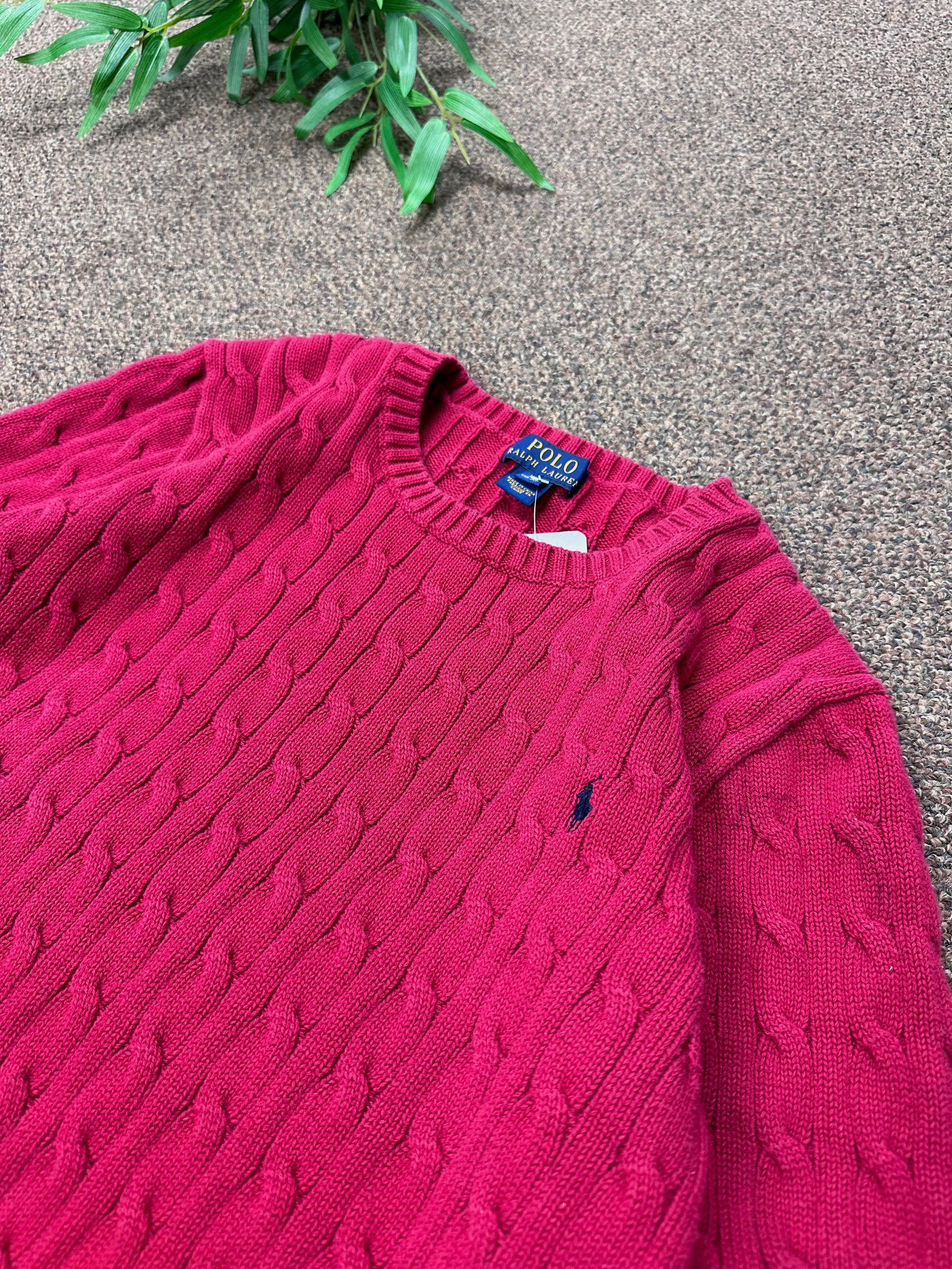 Vintage Polo Knit Sweater
