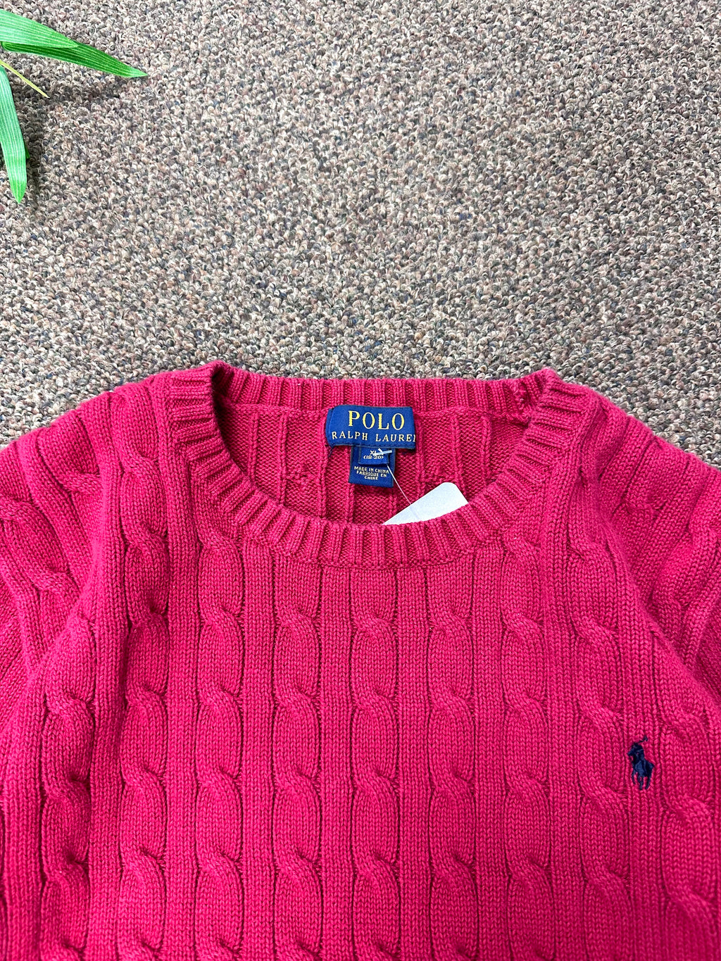 Vintage Polo Knit Sweater