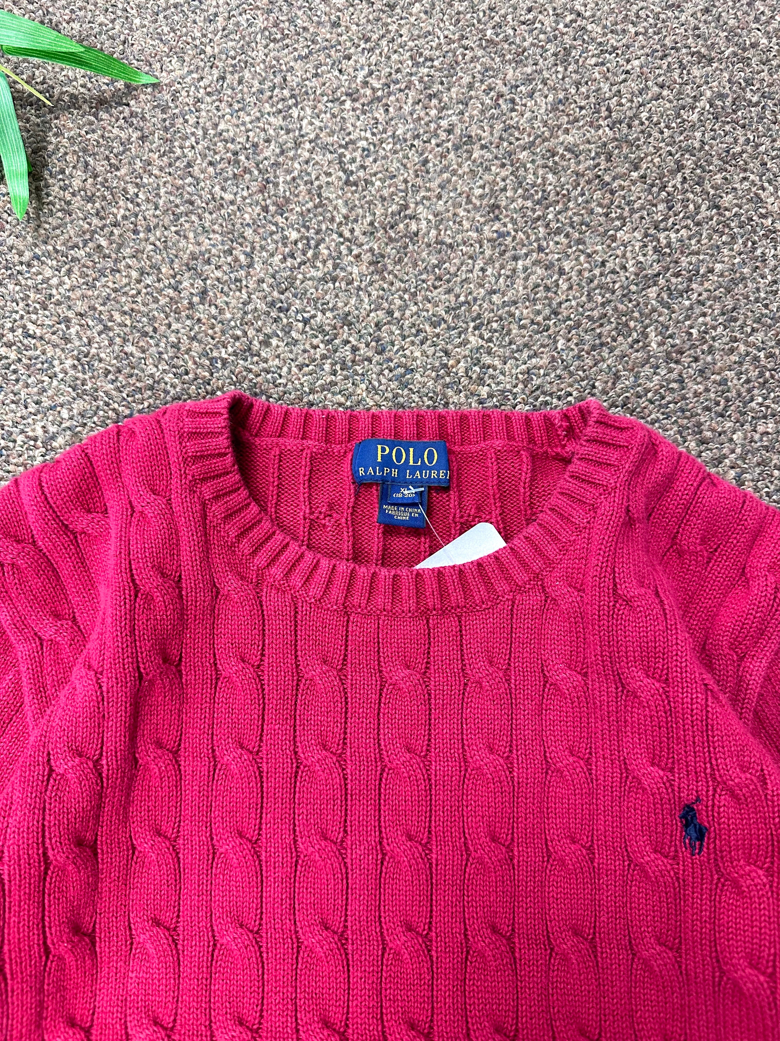 Vintage Polo Knit Sweater