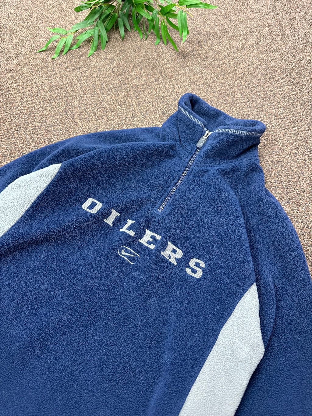 Vintage Oilers Nike Quarter Zip