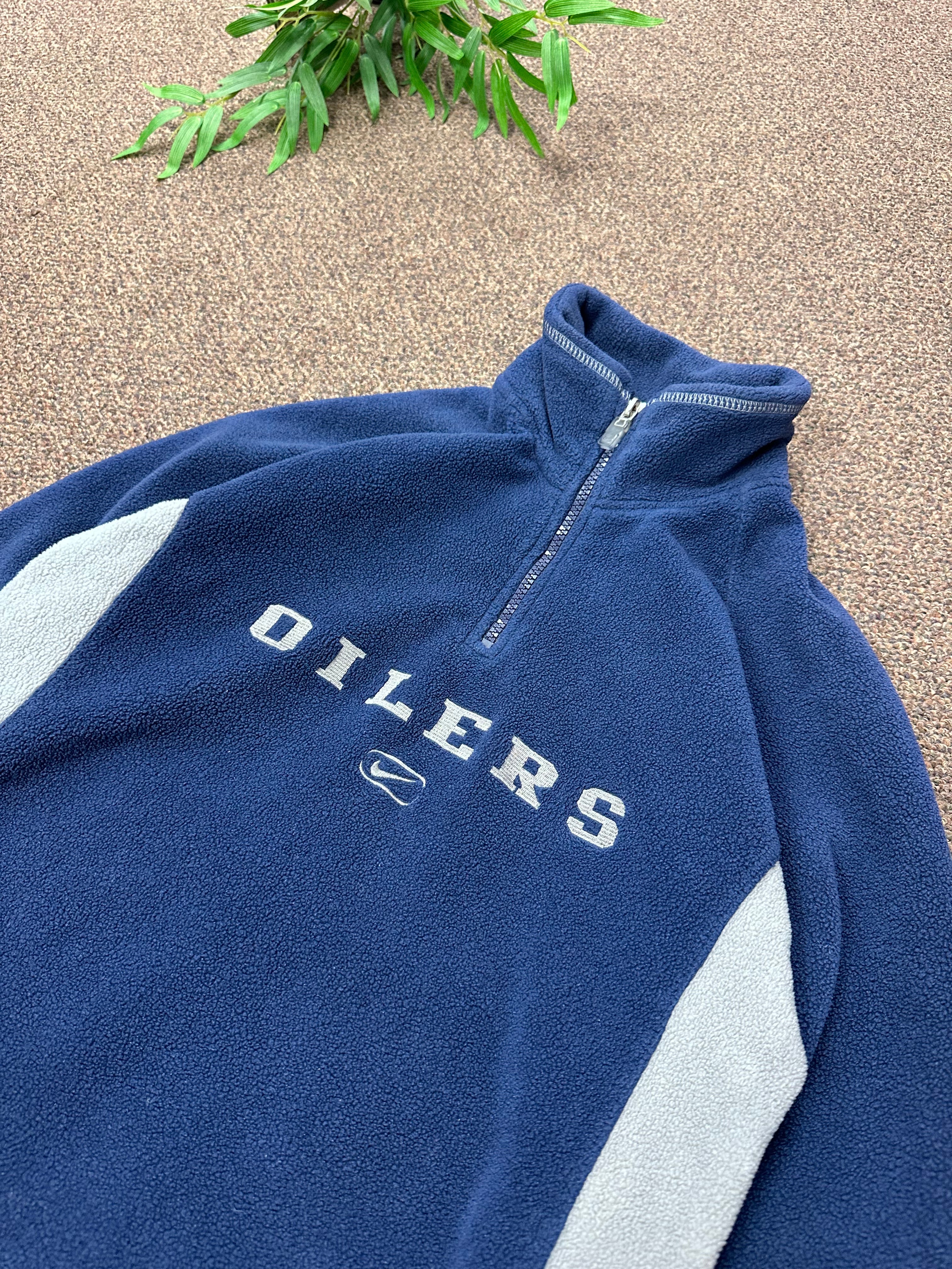 Vintage Oilers Nike Quarter Zip