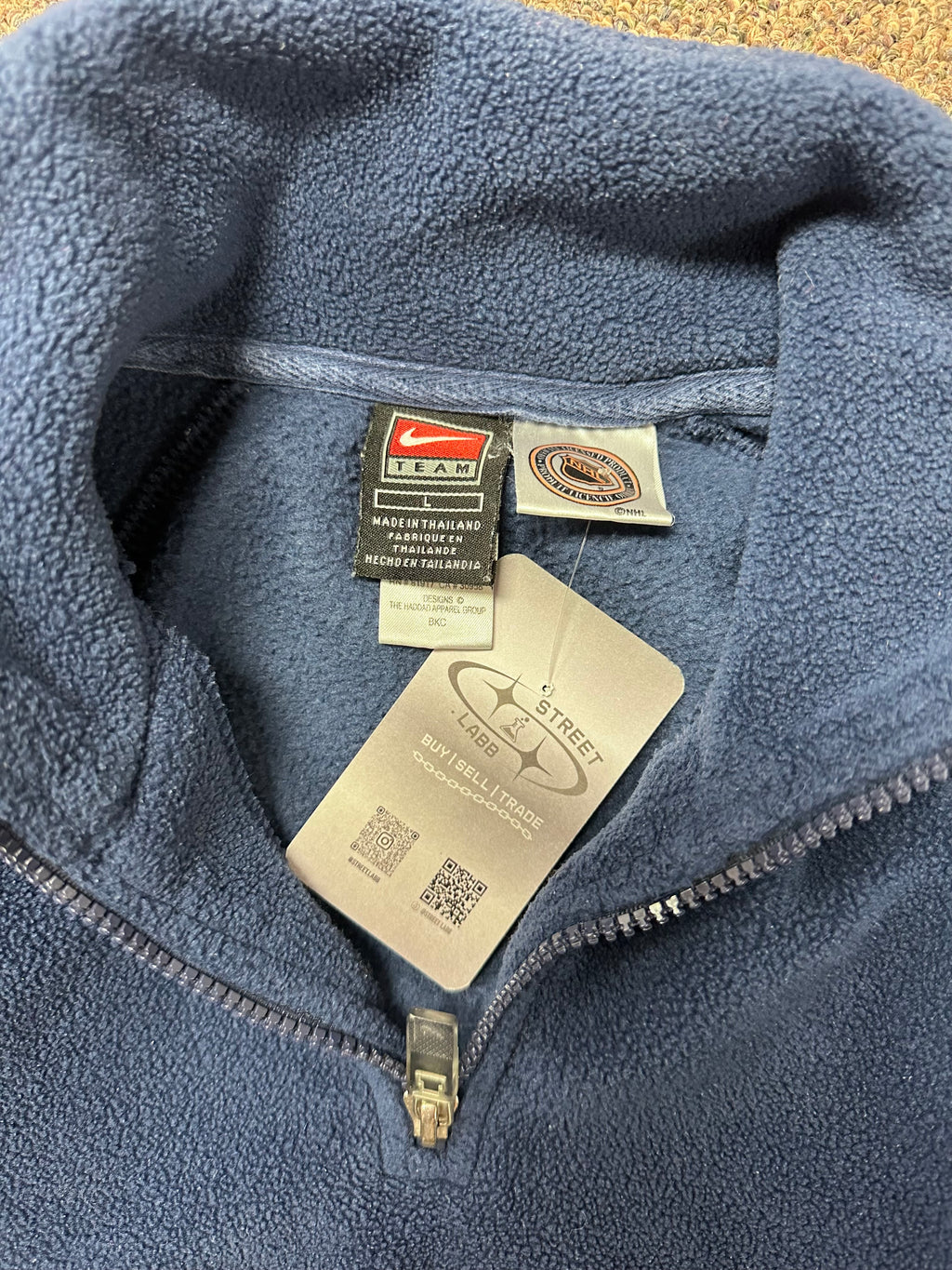Vintage Oilers Nike Quarter Zip