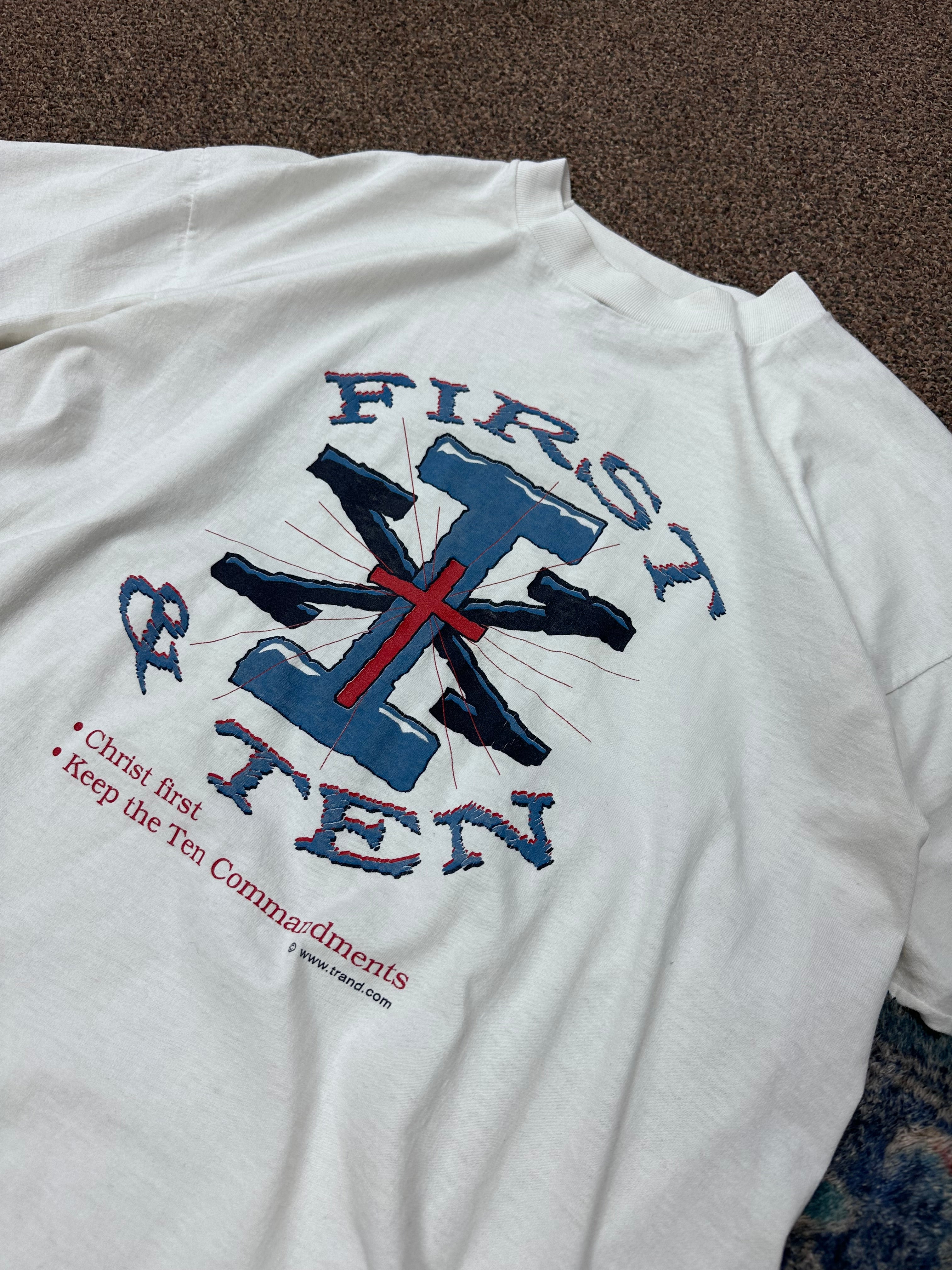 Vintage First & Ten Commandments