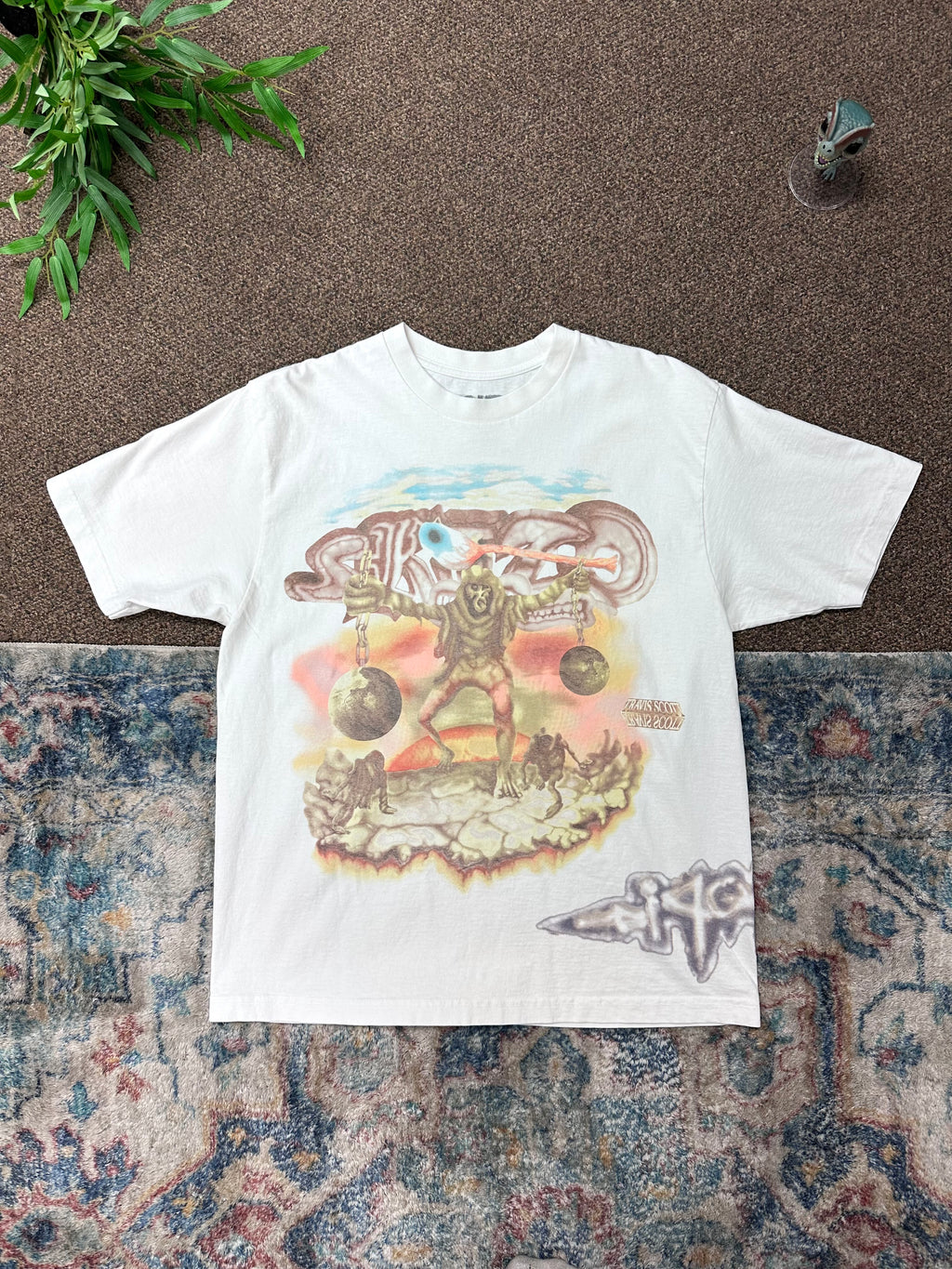 Travis Scott Utopia Euro Tour Skitzo Circus Maximus Tee