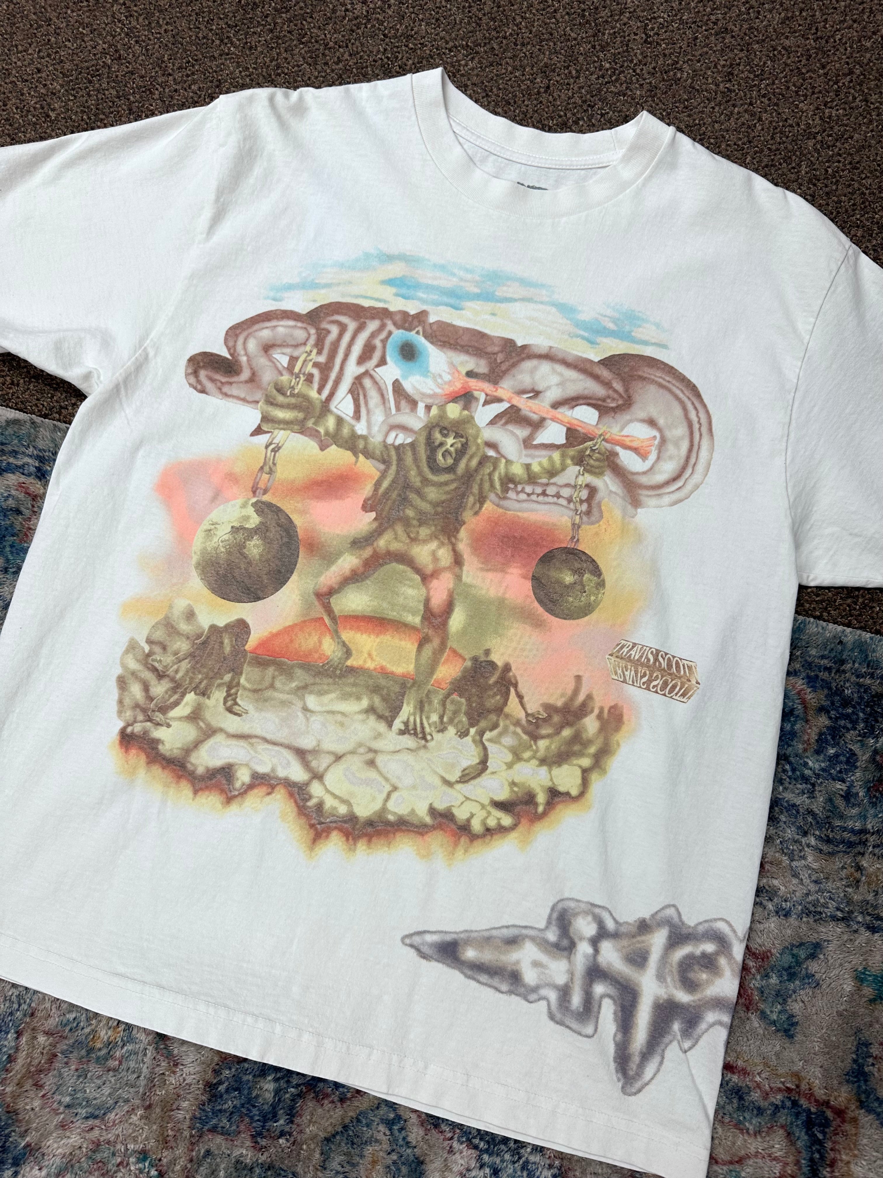 Travis Scott Utopia Euro Tour Skitzo Circus Maximus Tee