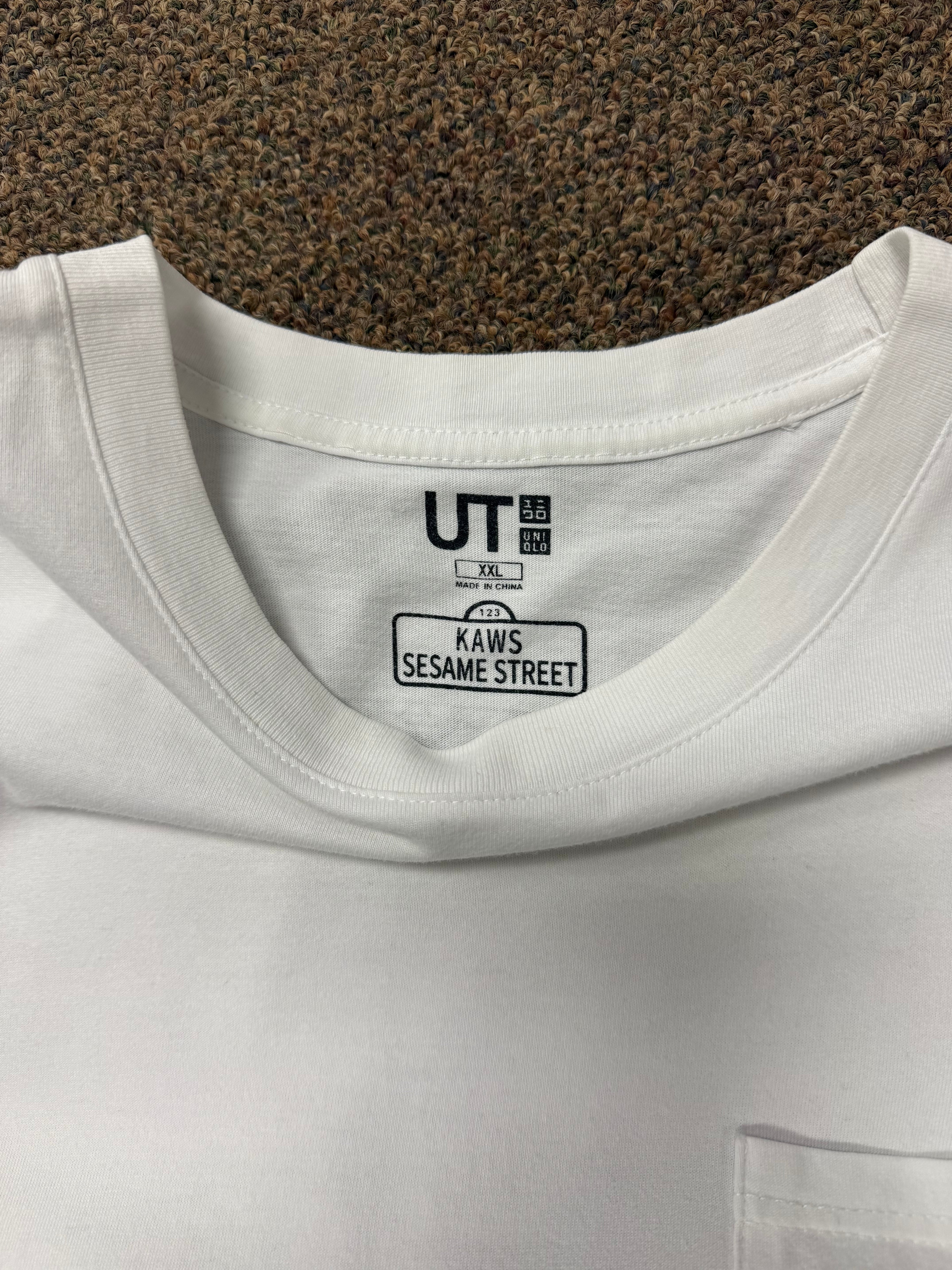 Kaws x Uniqlo Sesame Street Pocket Tee
