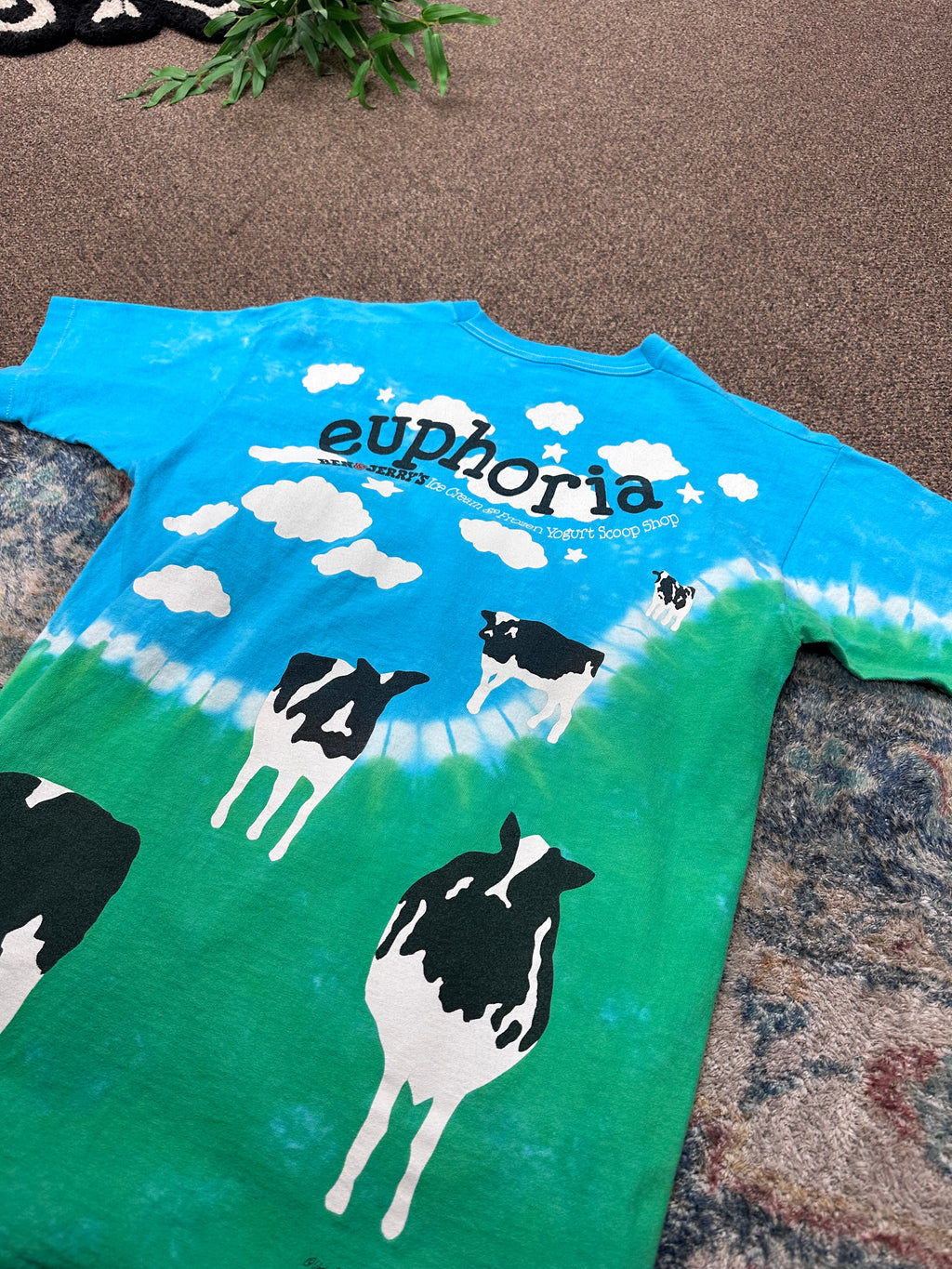 Vintage 90s Ben&Jerry’s “Euphoria" Tee