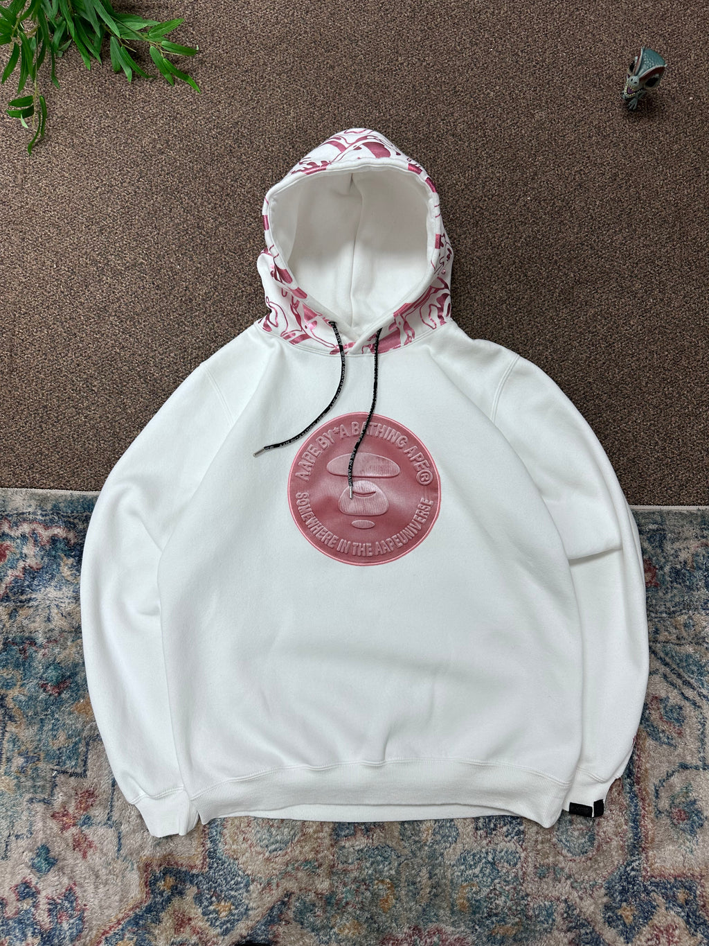 Aape Embosed Logo Hoodie