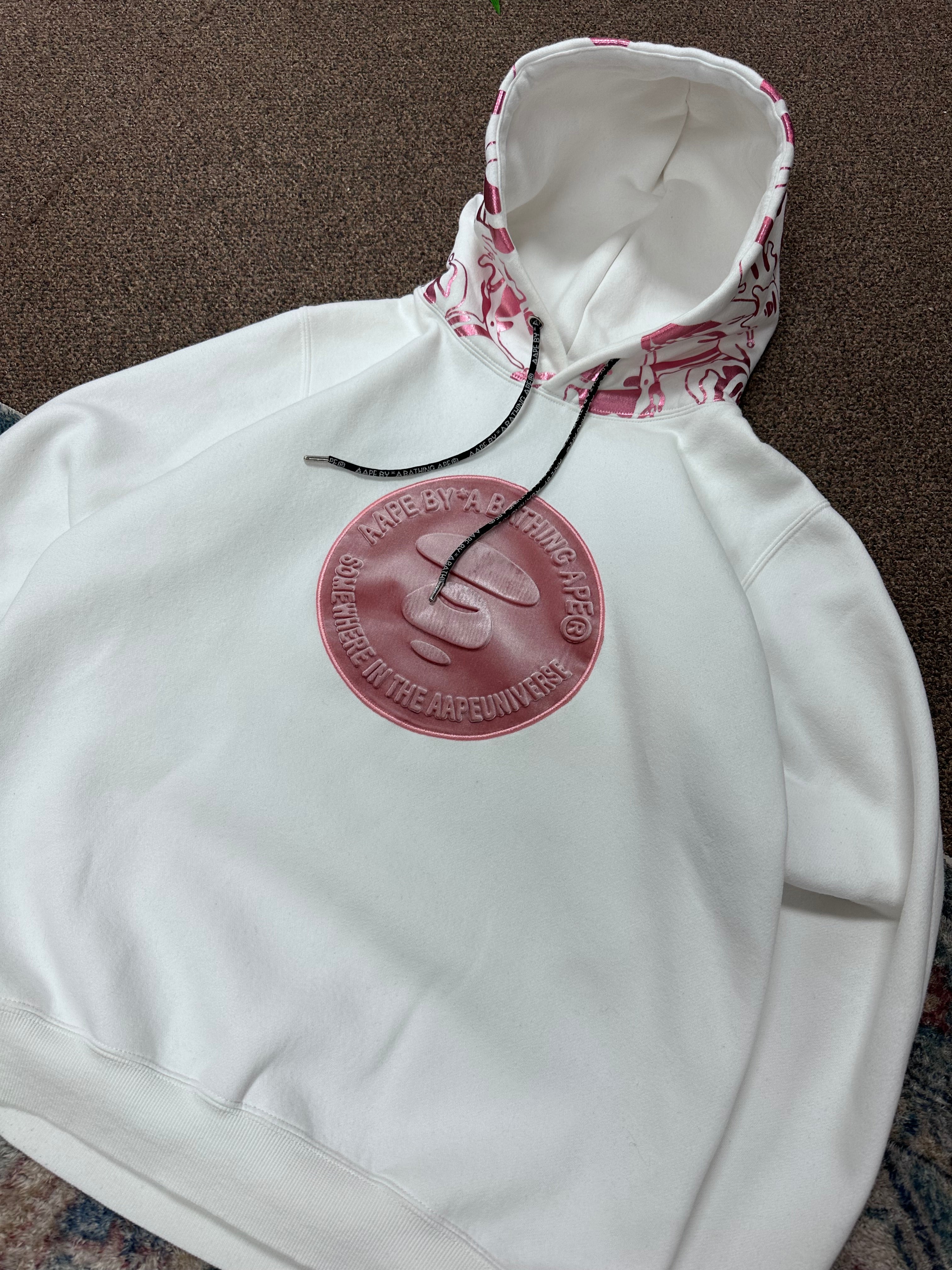 Aape Embosed Logo Hoodie