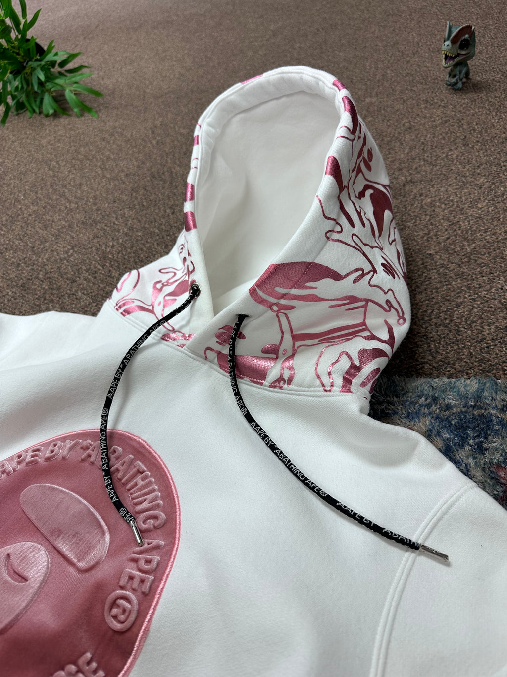 Aape Embosed Logo Hoodie