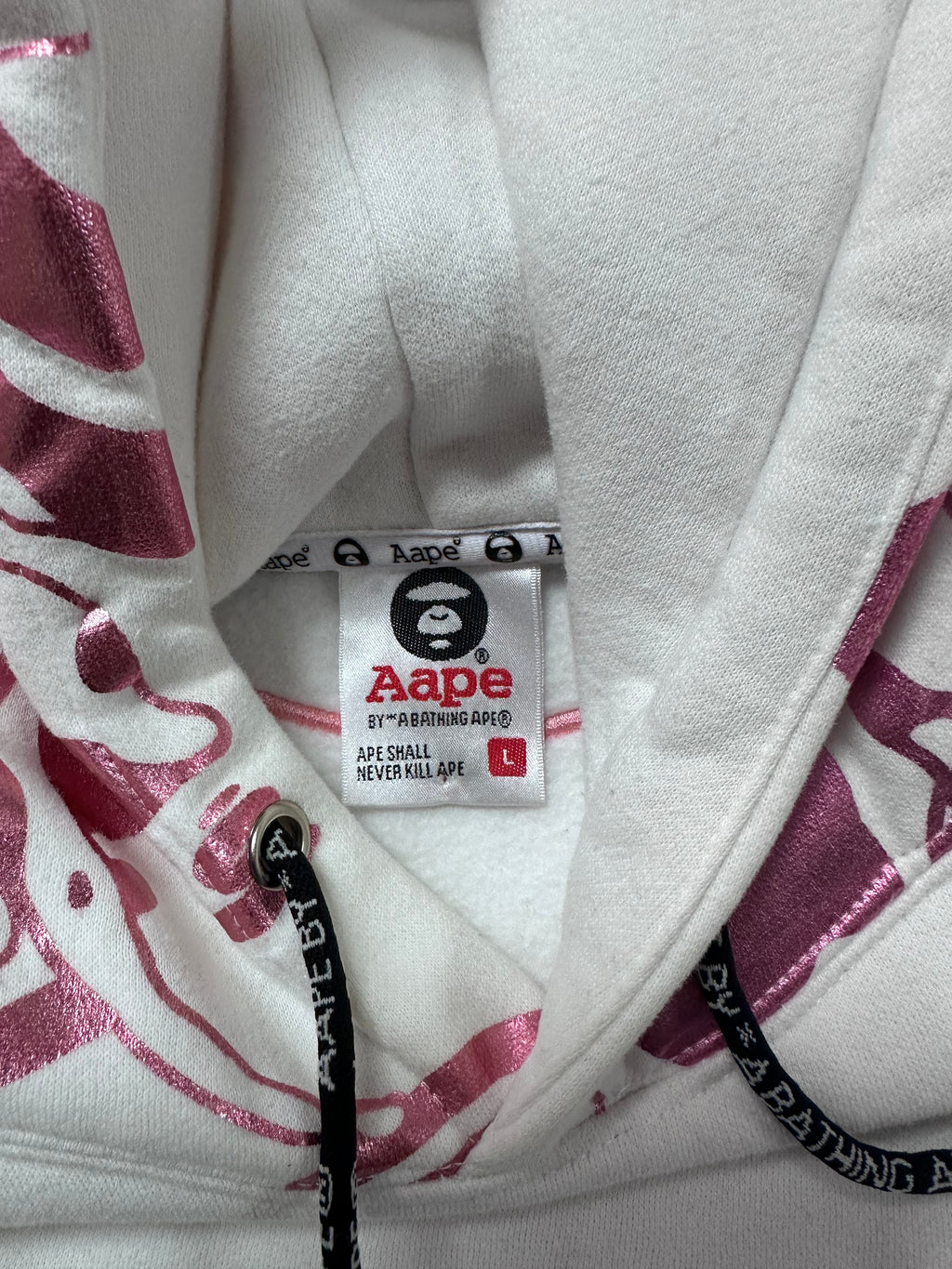 Aape Embosed Logo Hoodie
