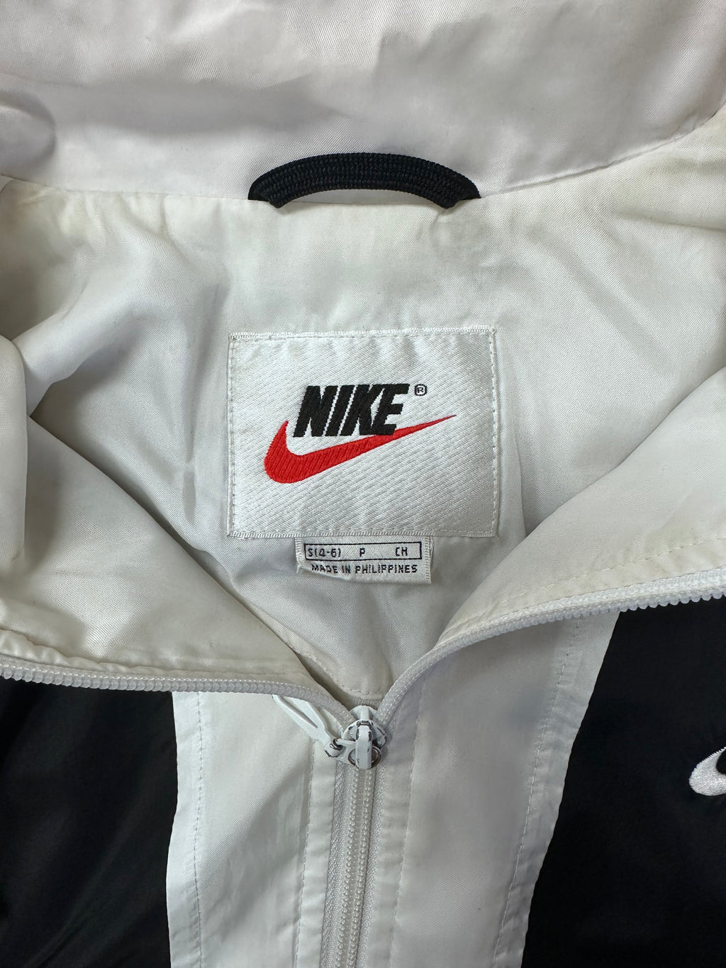 Vintage 90'S Nike Jacket Blue/Black/White